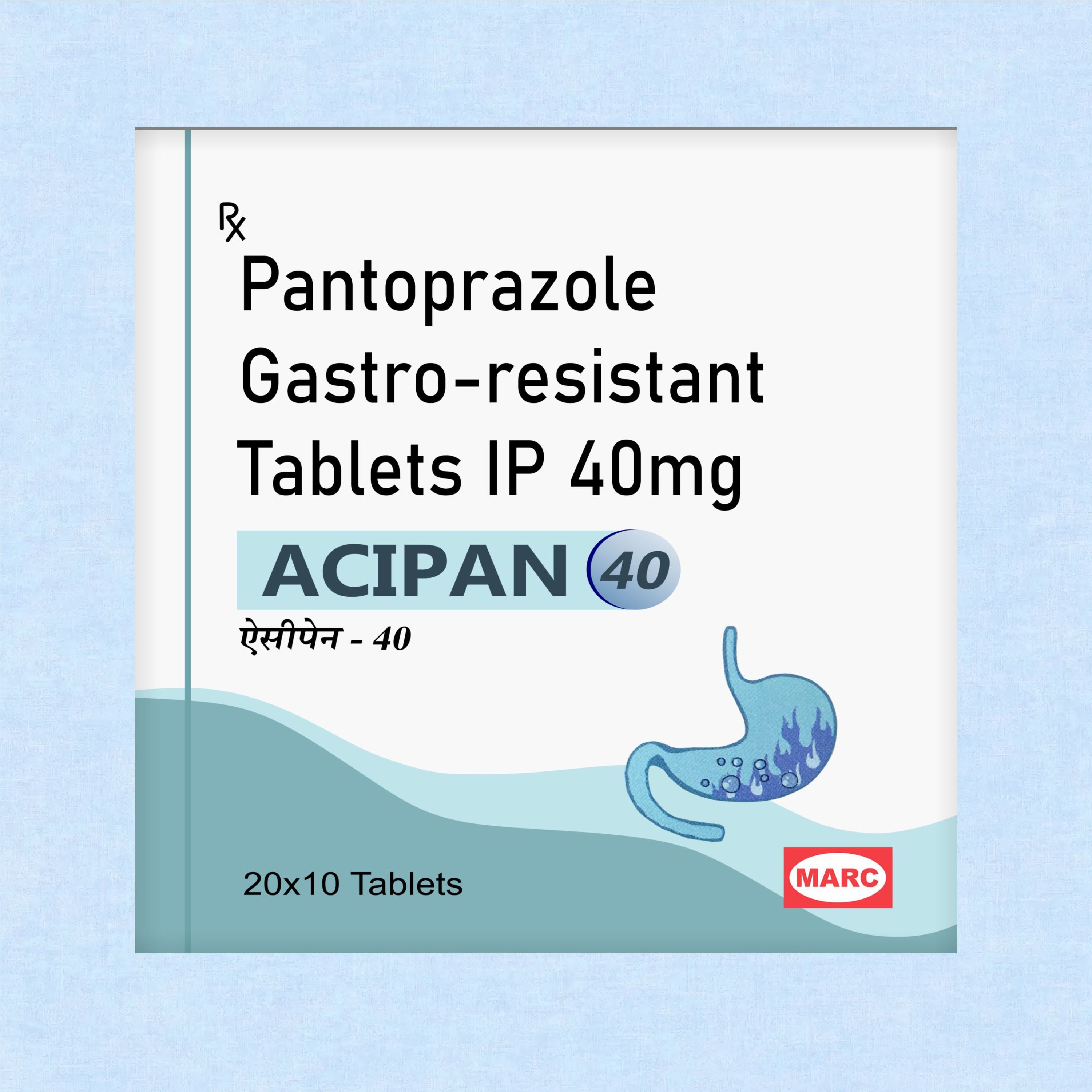 Marc Acipan 40 Tablets – Say Goodbye to Acidity & Acid Reflux