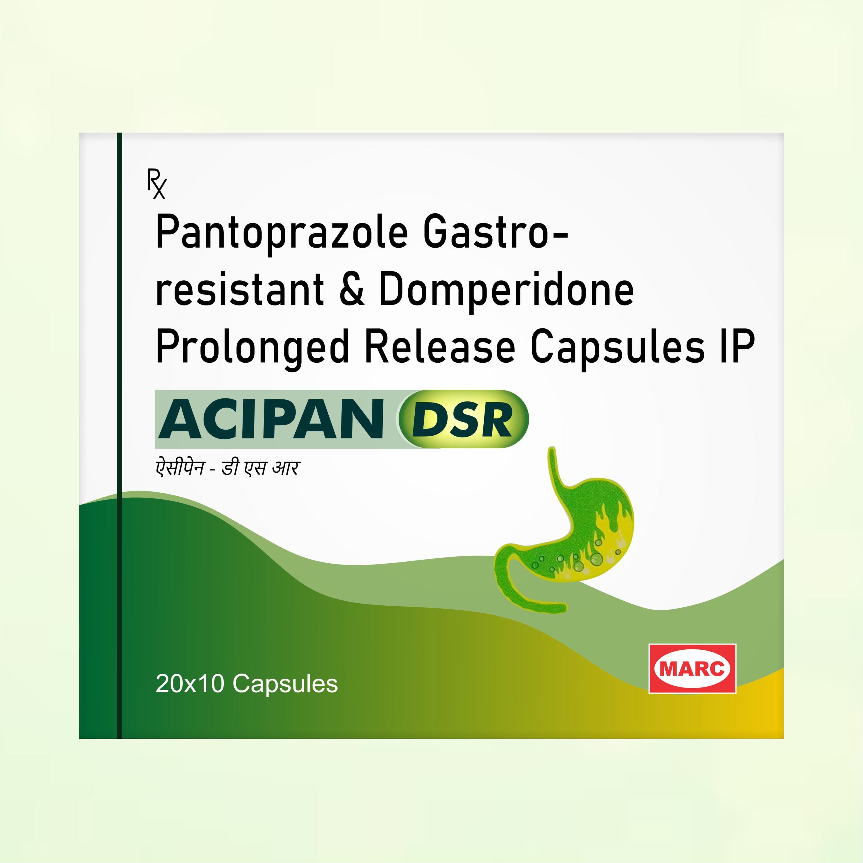 Marc Acipan DSR Capsule – Fast Relief from Acidity, Gas & Indigestion