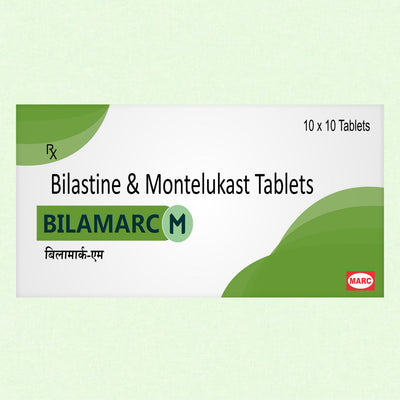 Marc Bilamarc M Tablets – Dual Action Relief from Respiratory & Skin Allergies