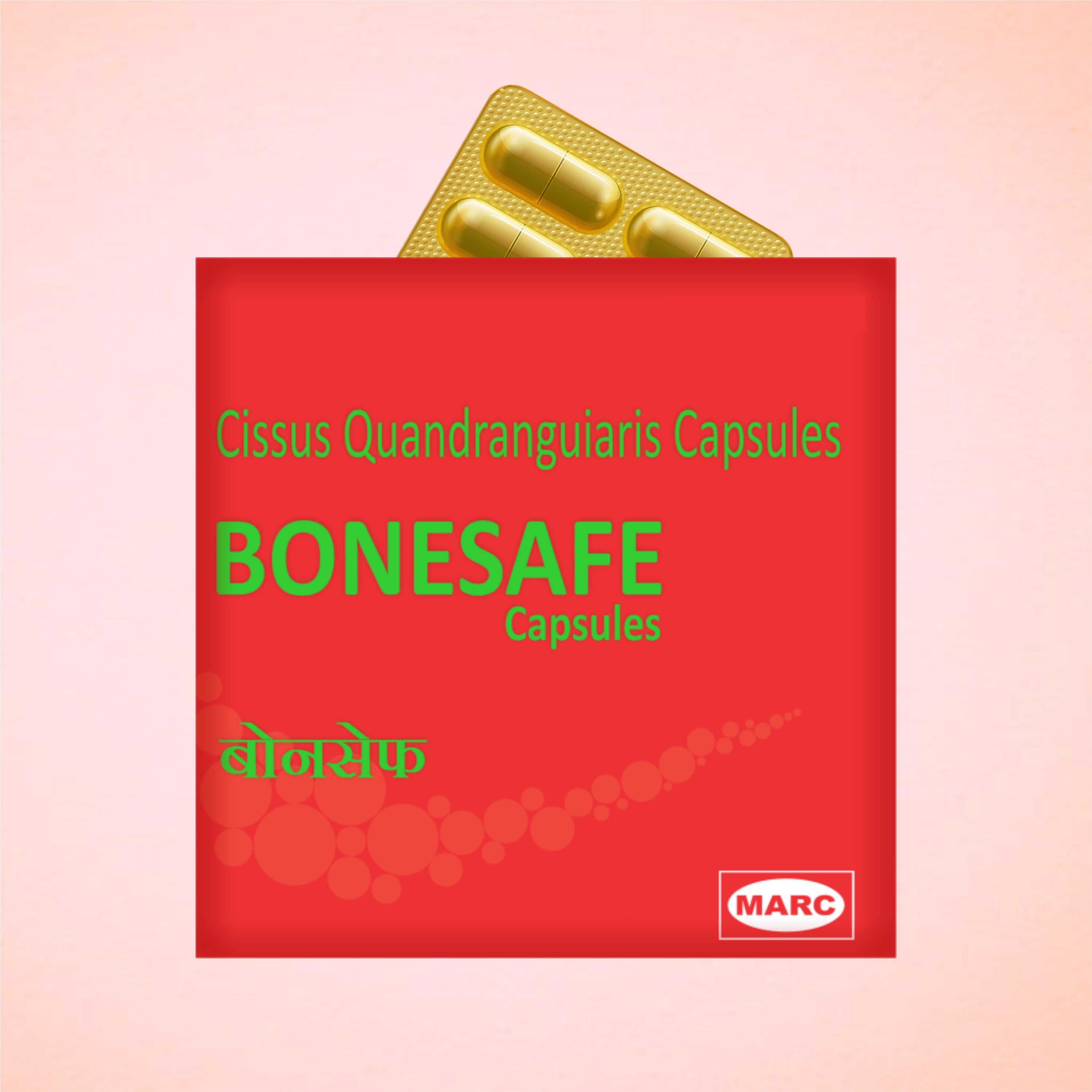 Marc Bonesafe Capsule – Herbal Bone Strength & Fracture Healing Support