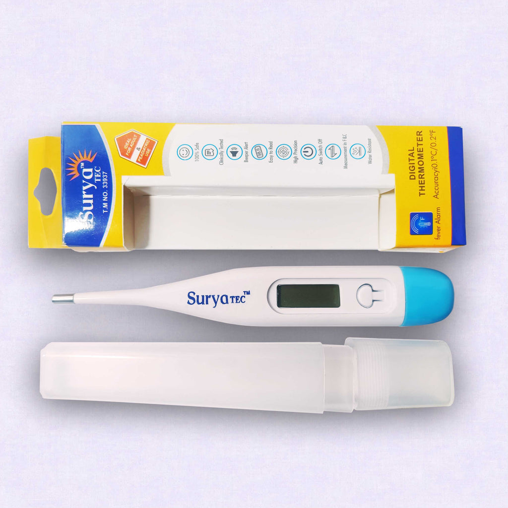 Digital Thermometer – Fast & Accurate Fever Check Thermometer for All Ages