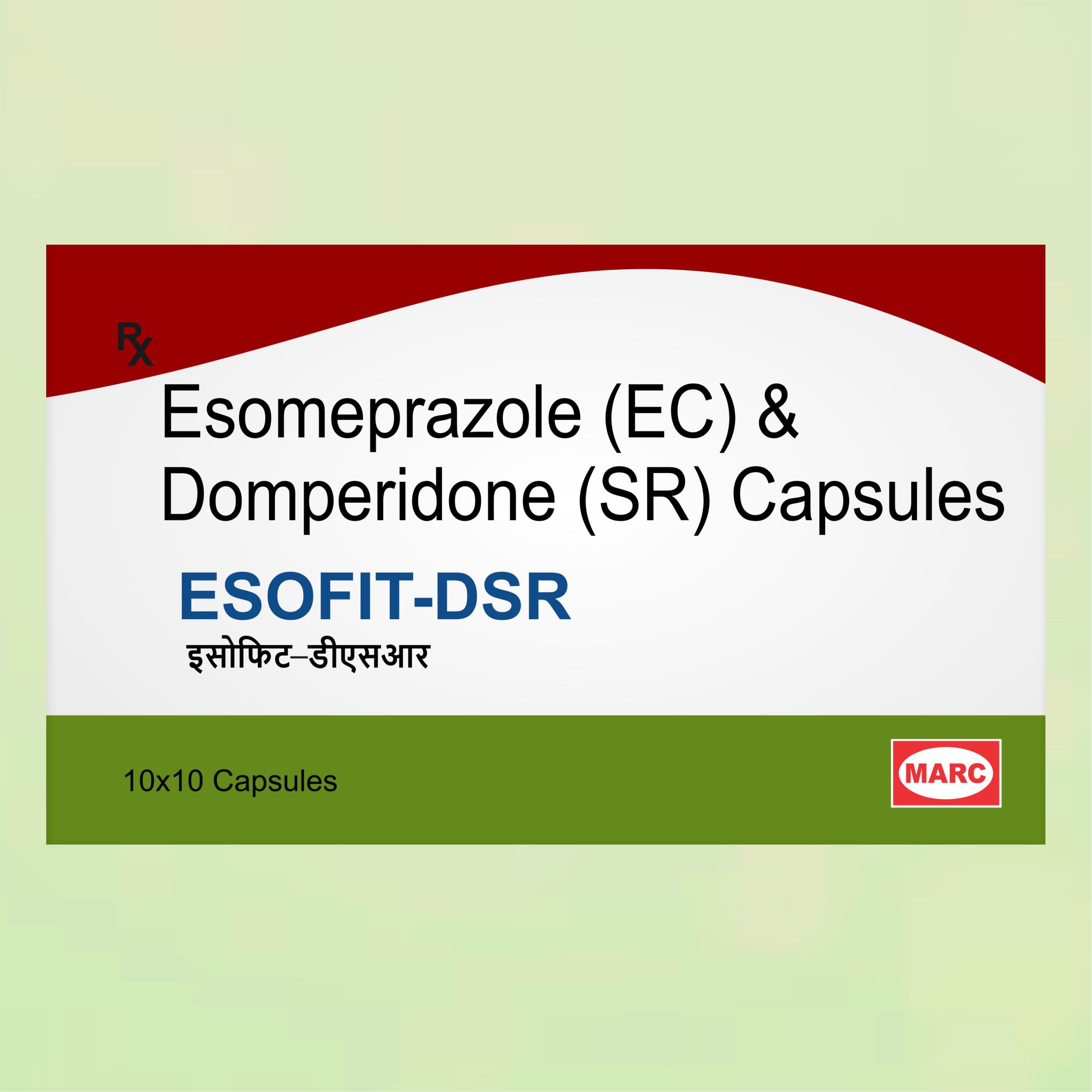 Marc Esofit DSR Capsules – Double Action Relief for Acidity & Gastrointestinal Discomfort