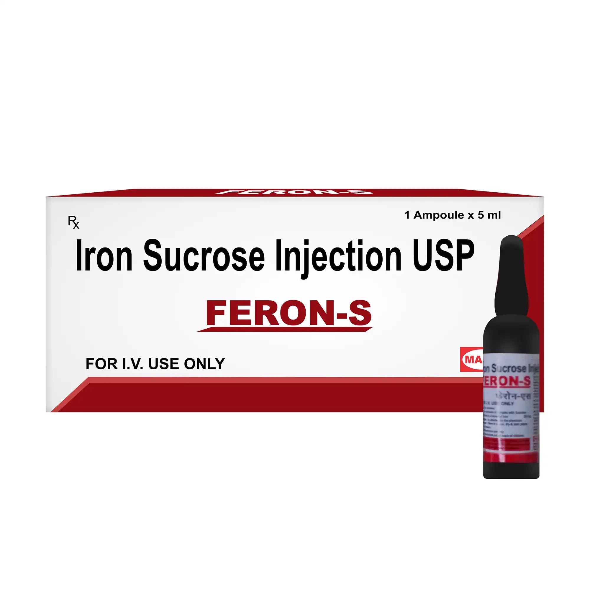 Feron S Injection – Iron Sucrose Injection for Iron Deficiency Anemia
