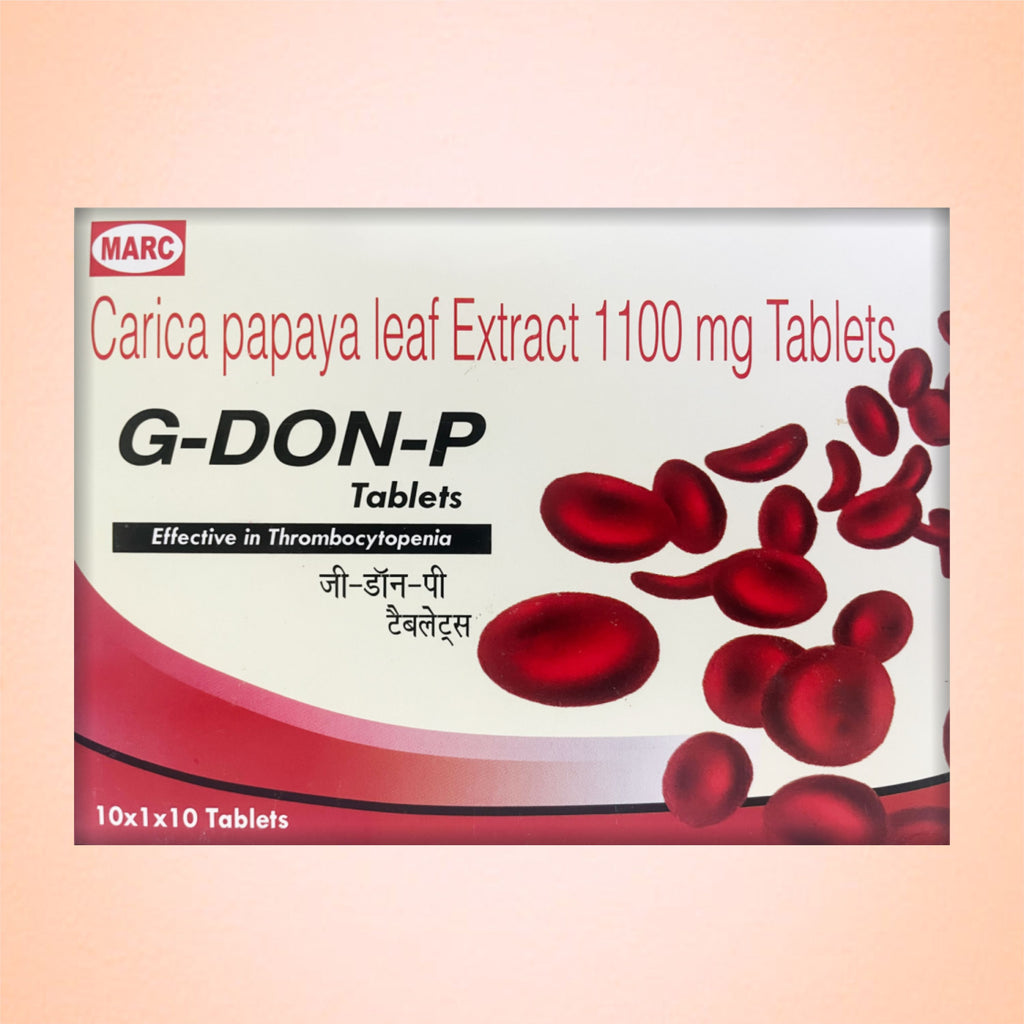 Marc G Don P Tablets – Natural Platelet Booster & Immunity Support