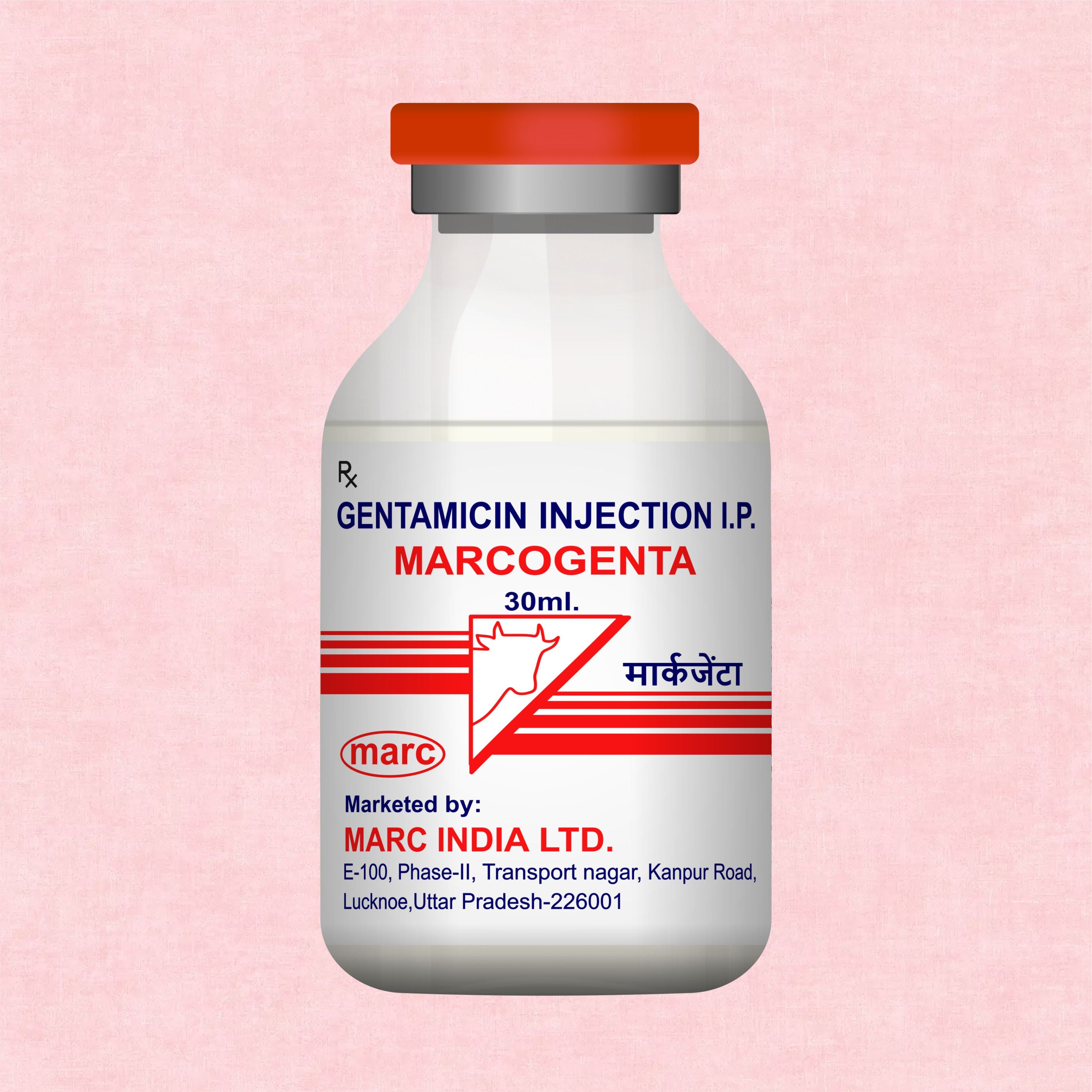 Marcogenta Injection 30ml – Trusted Gentamicin Antibiotic for Livestock Infections