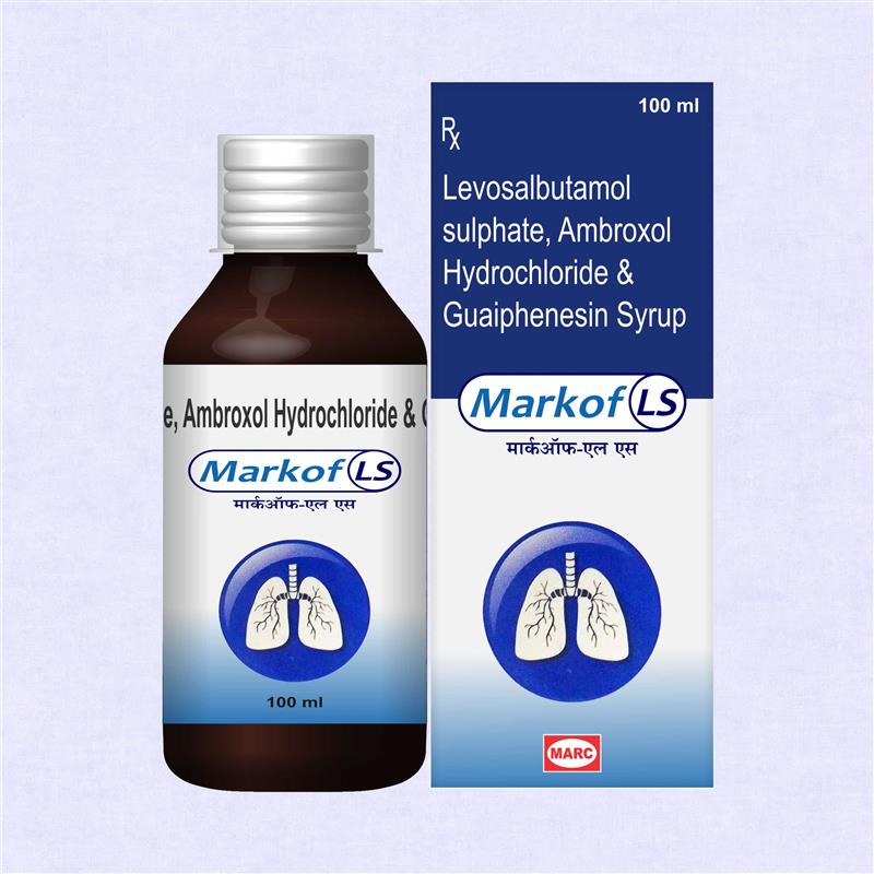 Marc Markof LS Syrup – Powerful Relief from Wet Cough, Chest Congestion & Breathing Difficulty