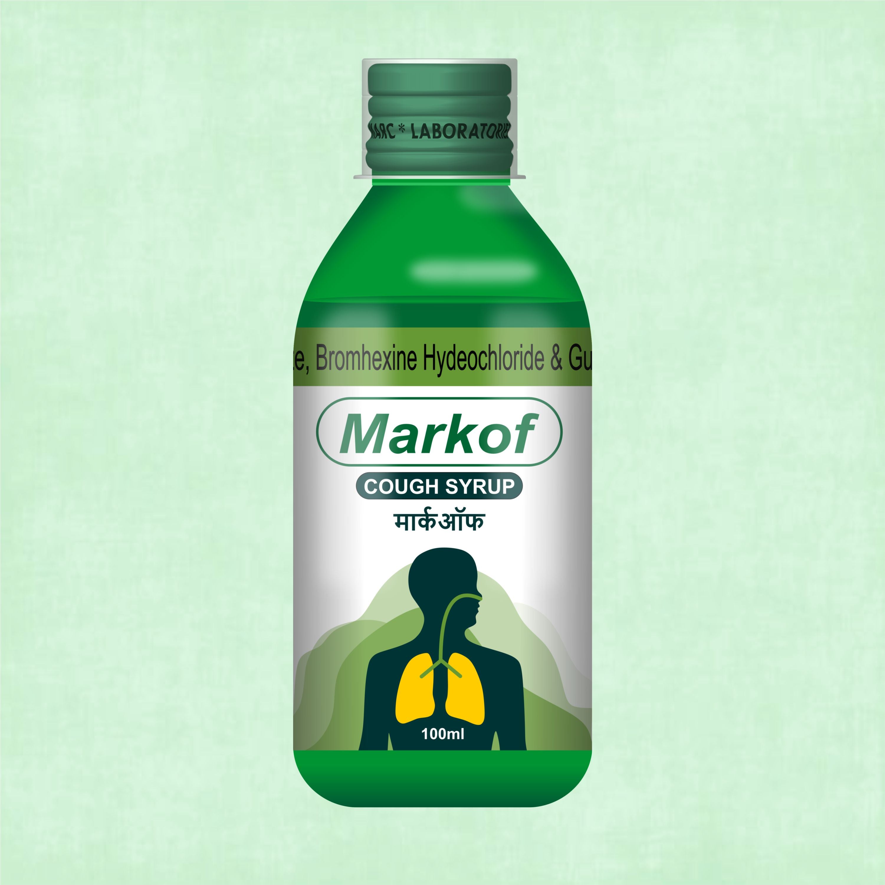 Markof Cough & Chest Congestion Syrup 100ml – Mucus, Cold & Respiratory Relief