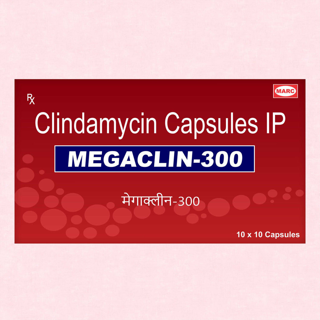 Megaclin 300 Clindamycin Capsule – Lung, Skin & Bacterial Infection Treatment