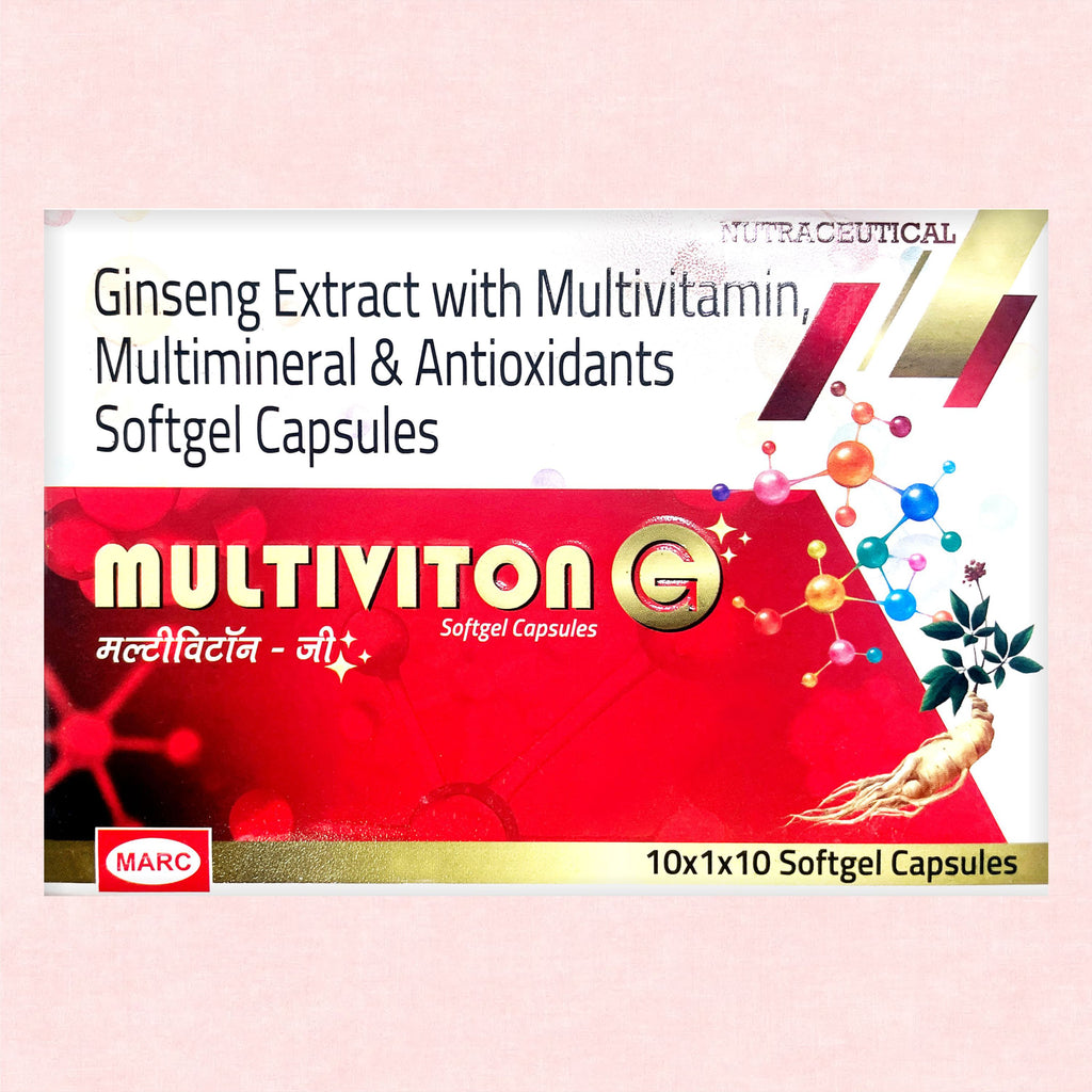 Marc Multiviton G Tablets – Retake Your Vitality with Every Dose