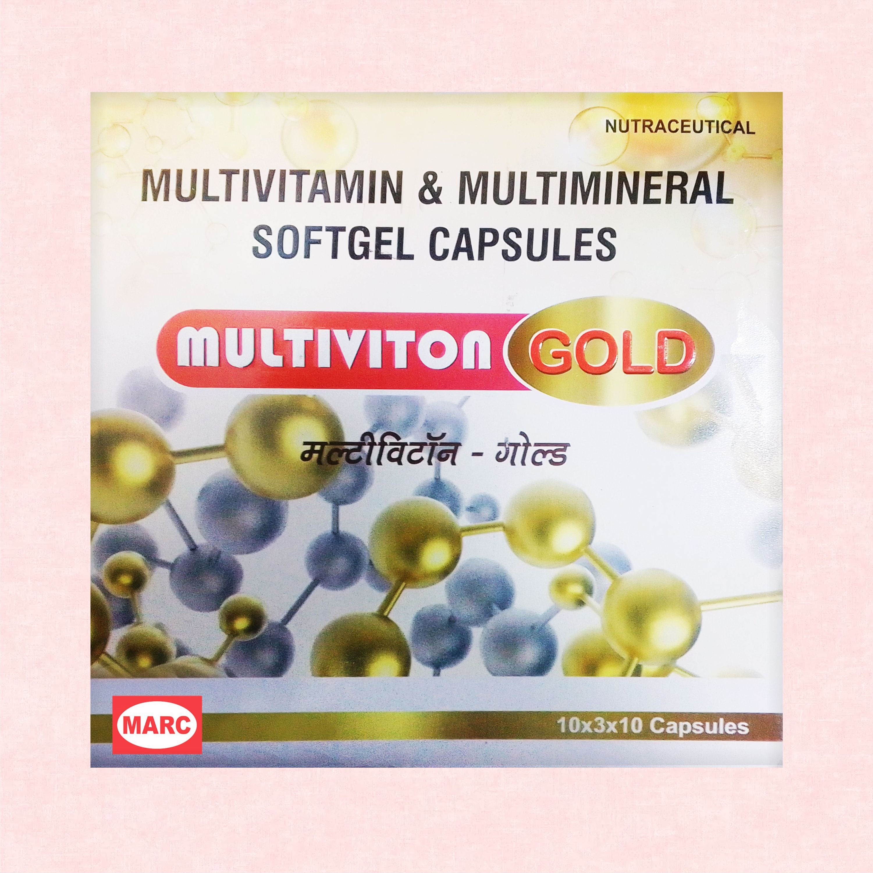 Marc Multiviton Gold Capsules – Complete Daily Nutrition for Energy, Immunity & Vitality