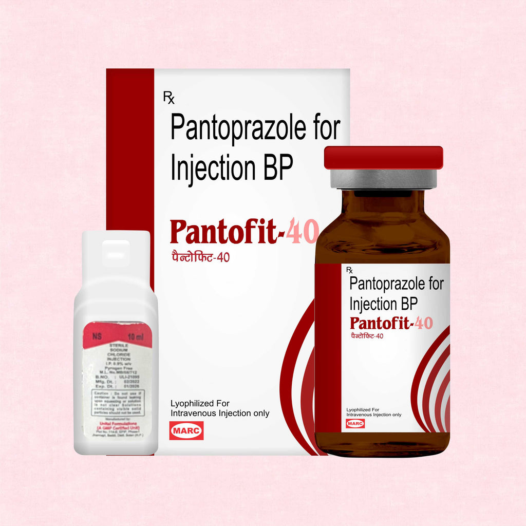 Pantofit 40 Injection – Fast & Effective Relief for Acid, Ulcers & Reflux (Pack of 4)