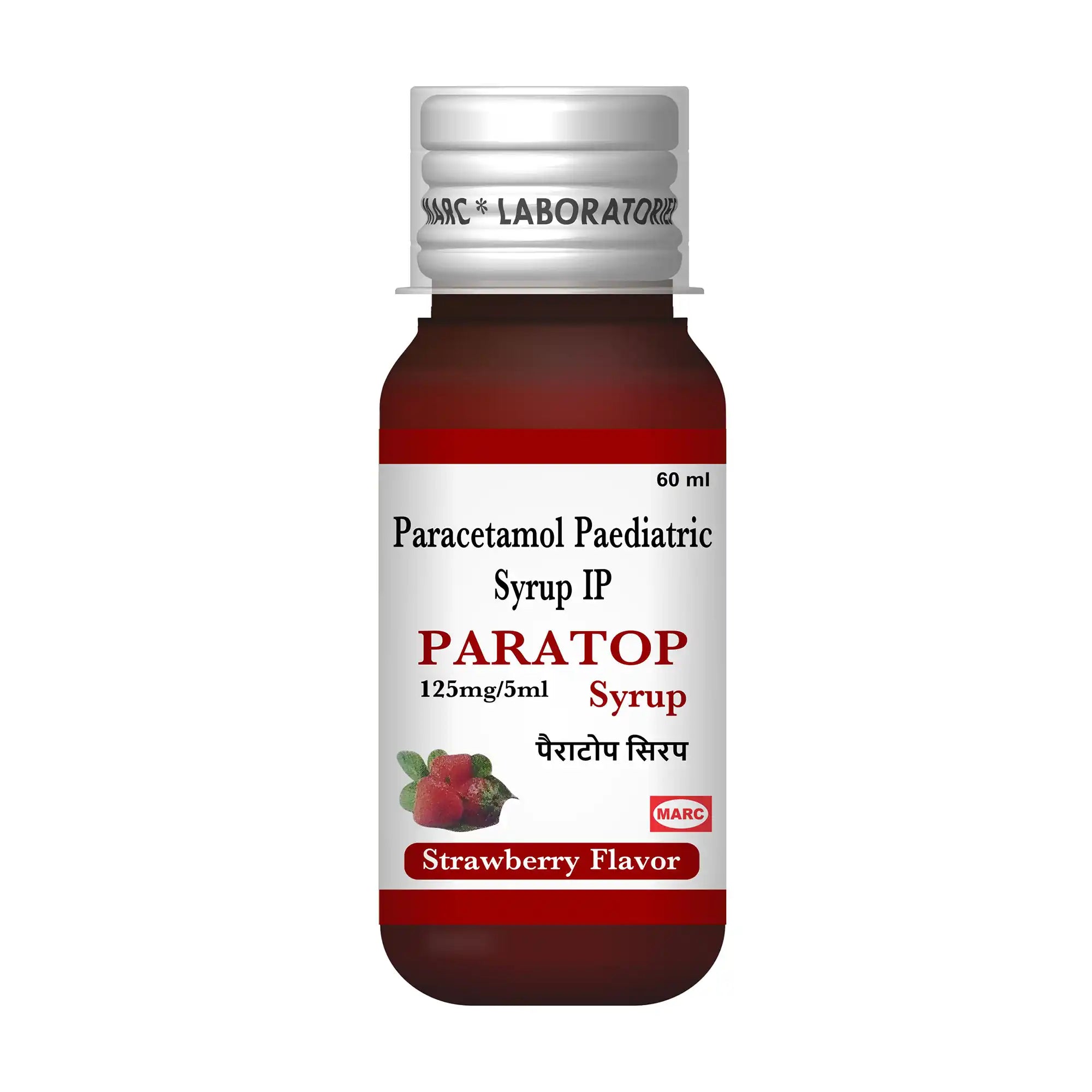Paratop Paracetamol Syrup 60ml – Fever & Pain Relief Syrup for Children