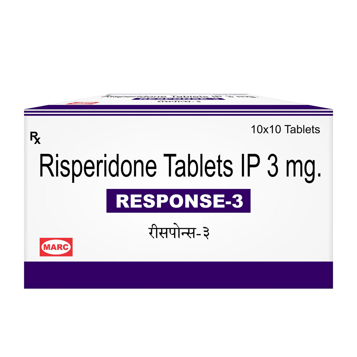 Response- Risperidone 3 mg Tablets: Helps Manage Symptoms of Certain Mental Health Conditions like Schizophrenia, Bipolar Mania, and Irritability Associated with Autism