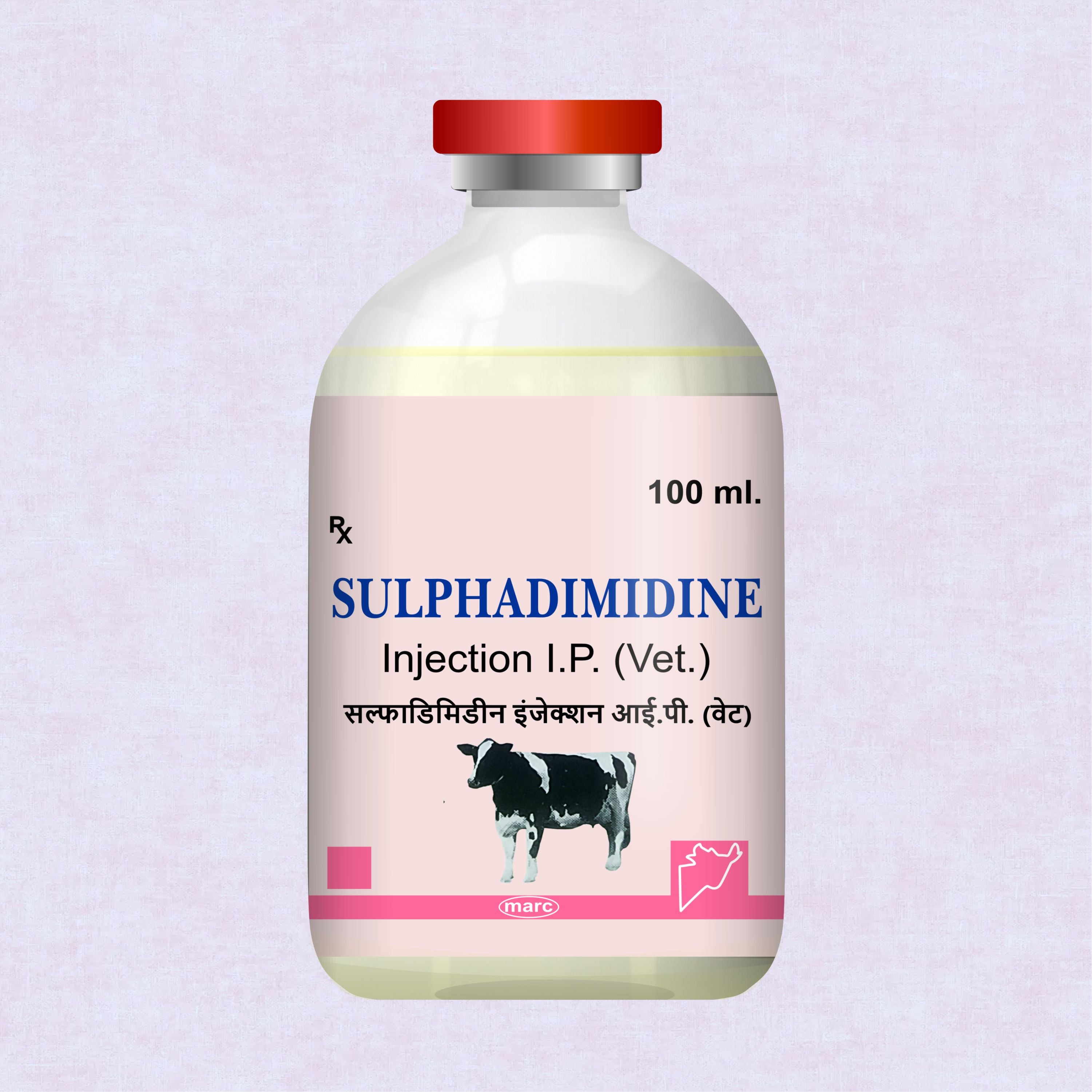 Sulphadimidine Injection 100ml  – Trusted Antibacterial & Antiprotozoal Solution for Livestock