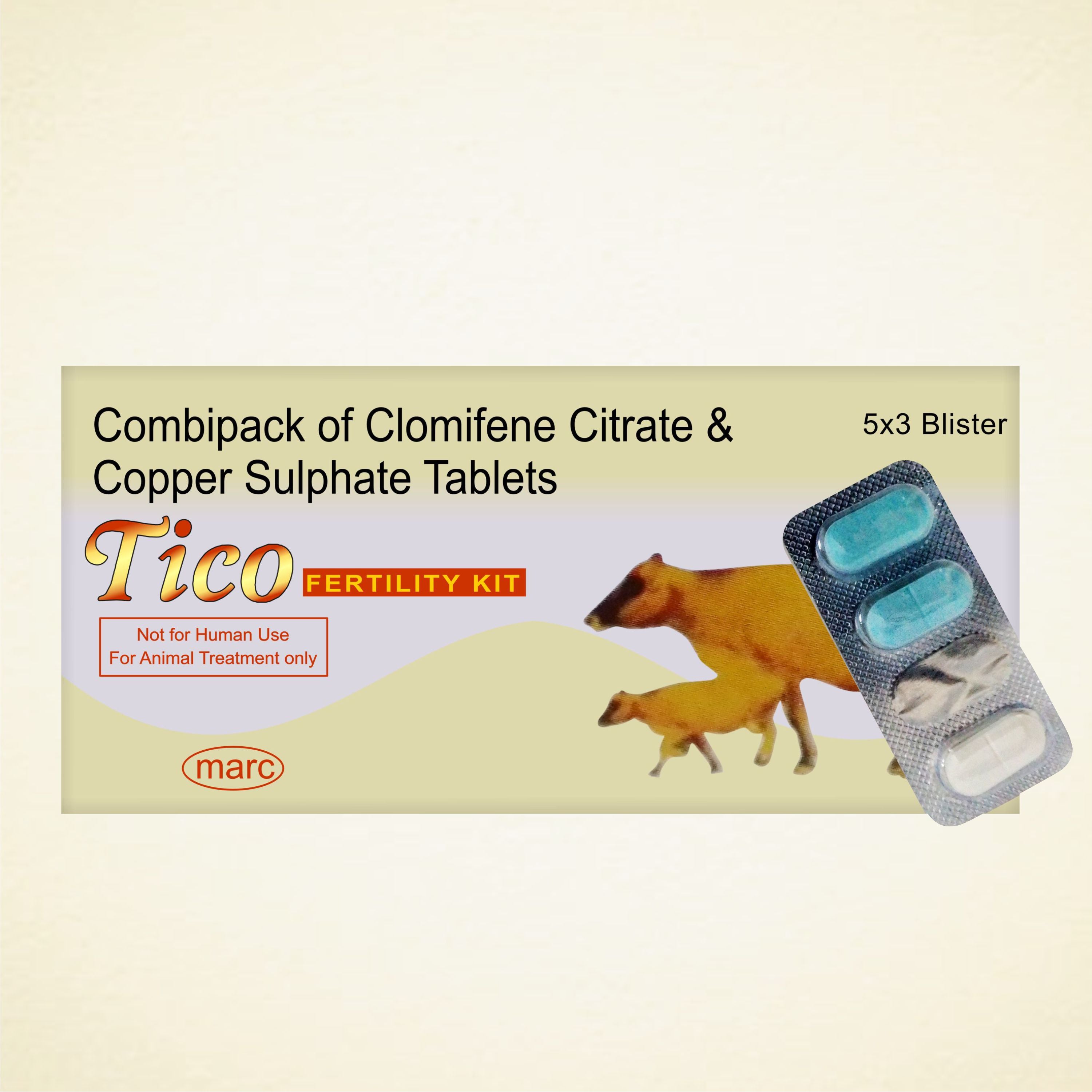 Marc Tico Bolus – Veterinary Fertility Booster for Improved Conception & Ovulation Support