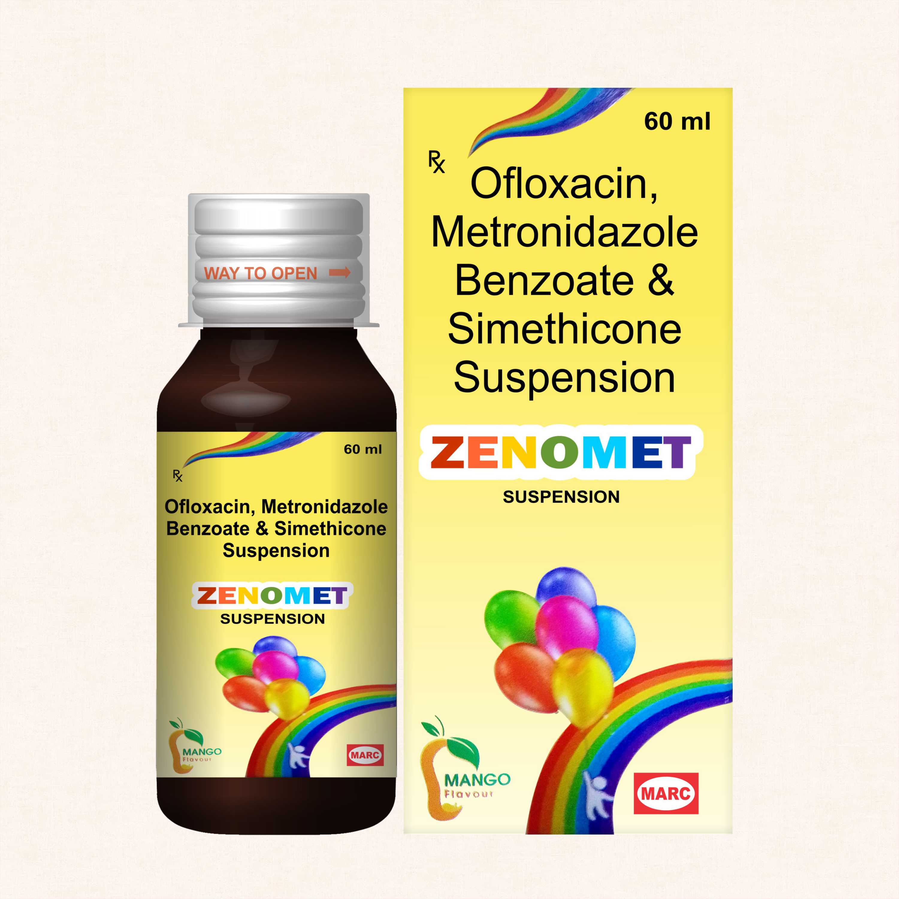Marc Zymorise Digestive Enzyme Syrup with Alpha Amylase & Pepsin for Indigestion, Bloating & Appetite Support