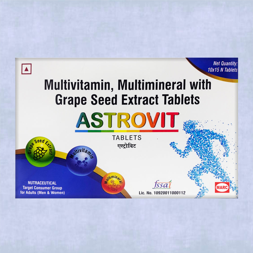 Astrovit Tablet – Daily Multivitamin & Antioxidant for Energy, Skin & Immunity(1 Box)