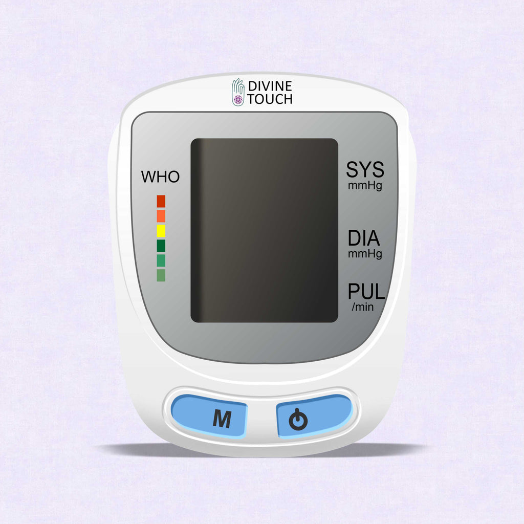 Digital Blood Pressure Monitor – Wrist BP Monitor for Daily Heart Health Tracking
