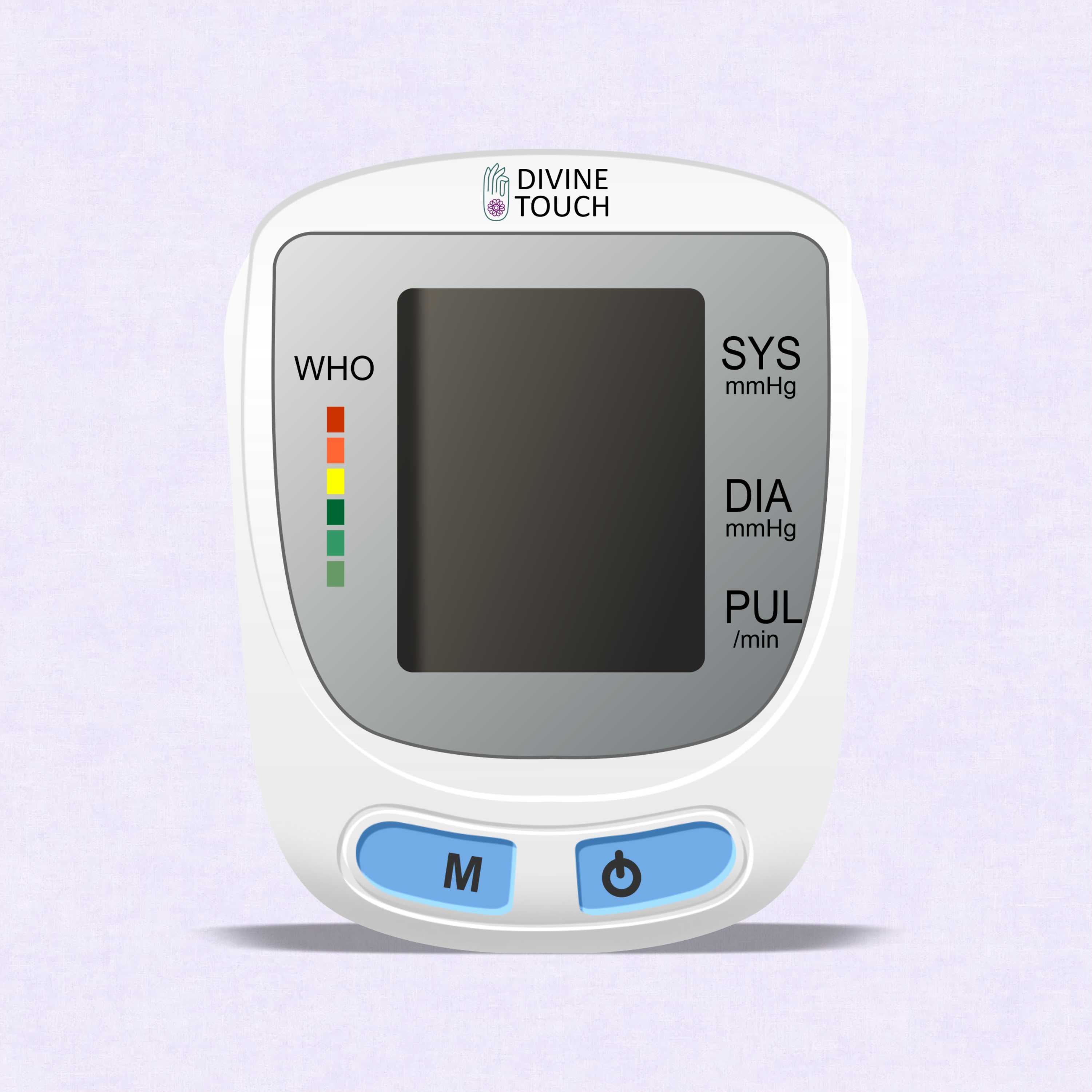 Digital Blood Pressure Monitor – Wrist BP Monitor for Daily Heart Health Tracking