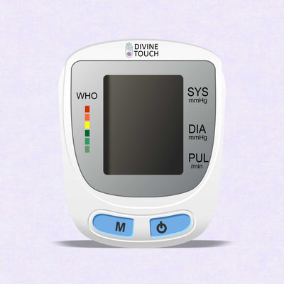 Digital Blood Pressure Monitor – Wrist BP Monitor for Daily Heart Health Tracking