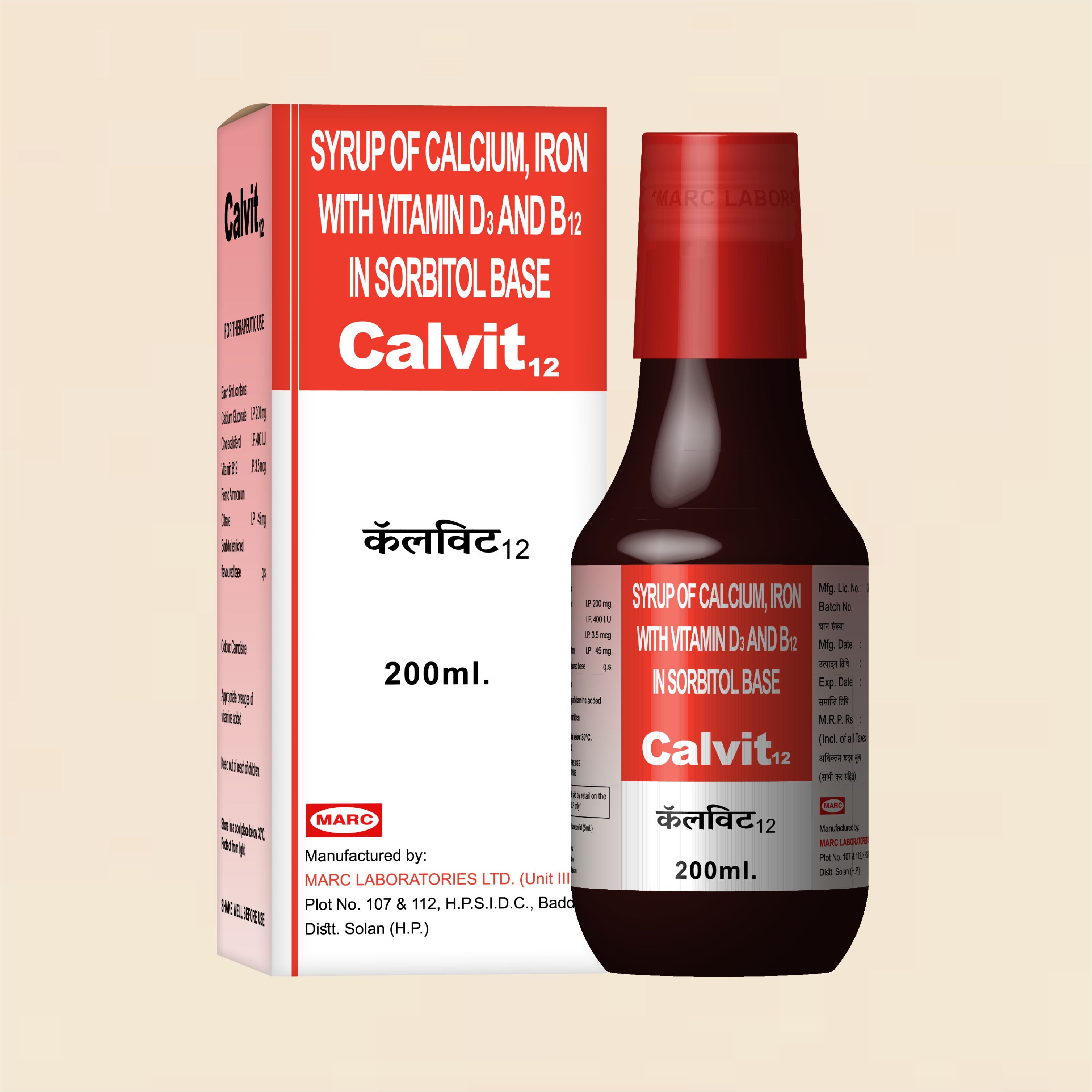 Calvit 12 Syrup 200ml – Boosting Immunity with a Powerful Blend of Essential Nutrients