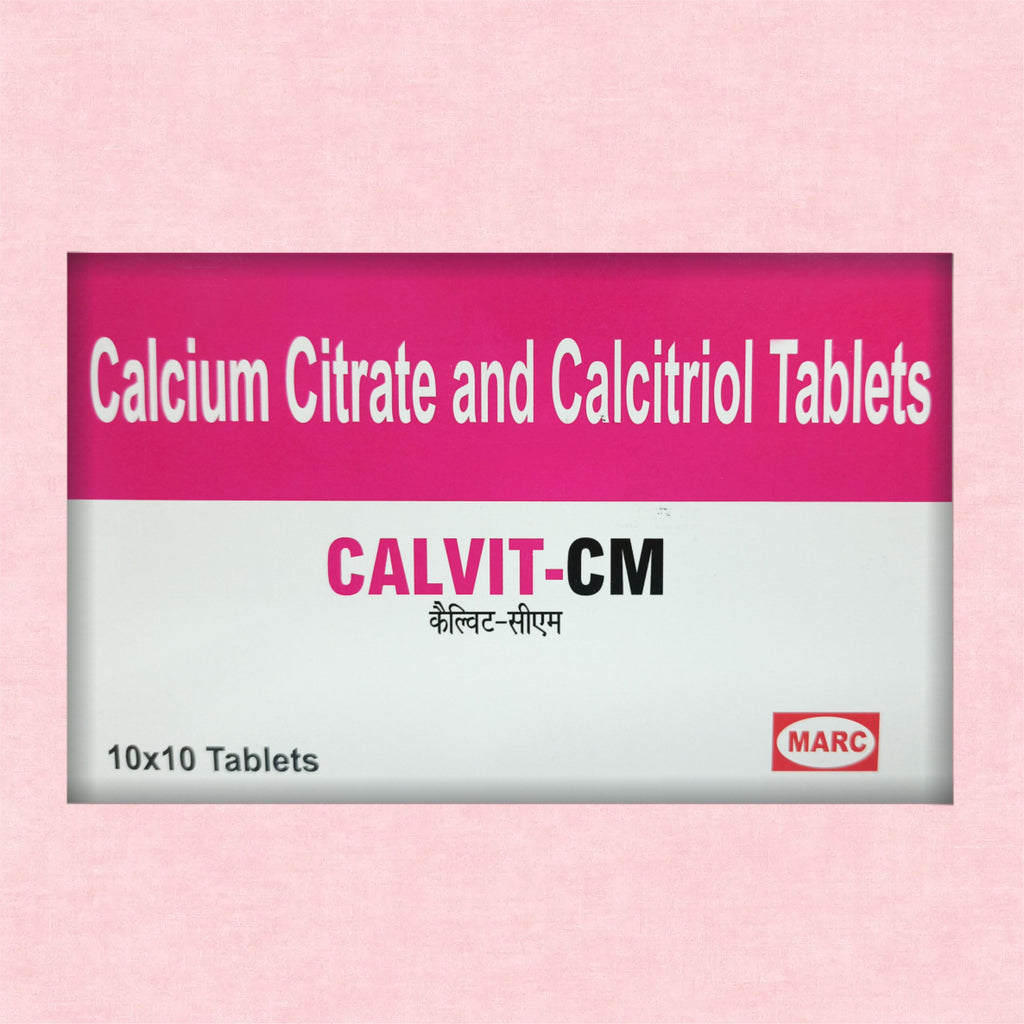 Calvit-CM Tablet – Complete Bone & Joint Support Formula (1 Box)