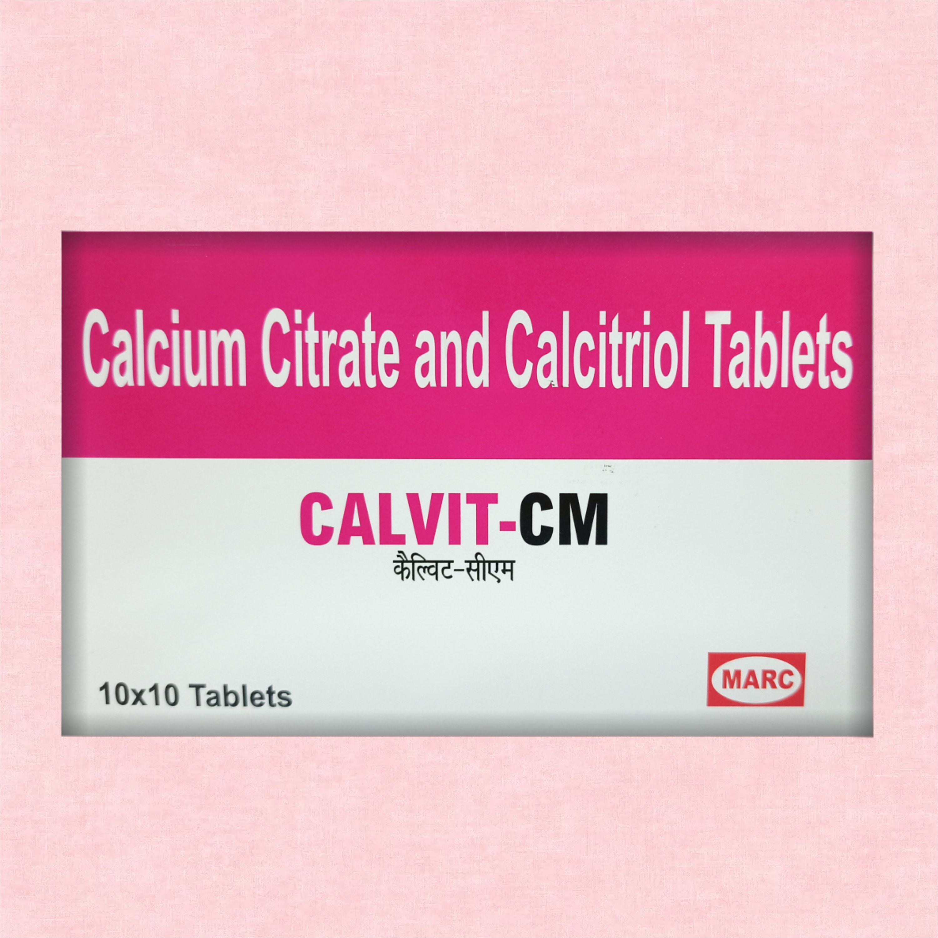 Calvit-CM Tablet – Complete Bone & Joint Support Formula (Pack of 2 Strip)