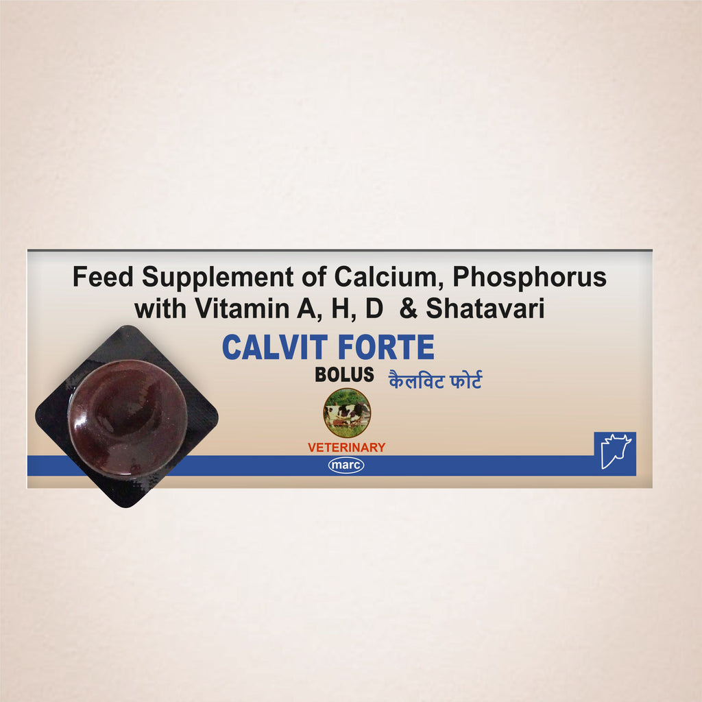 Calvit Forte Bolus – Strong Bones, Better Lactation & Animal Vitality