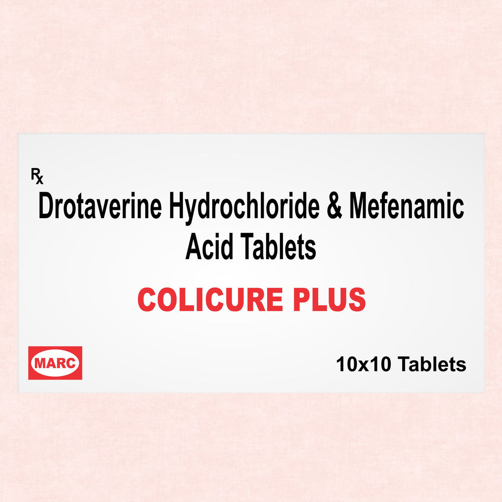 Colicure Plus Tablets – Fast-Acting Relief from Abdominal Pain, Cramps & Spasms (Pack of 3 Strip)