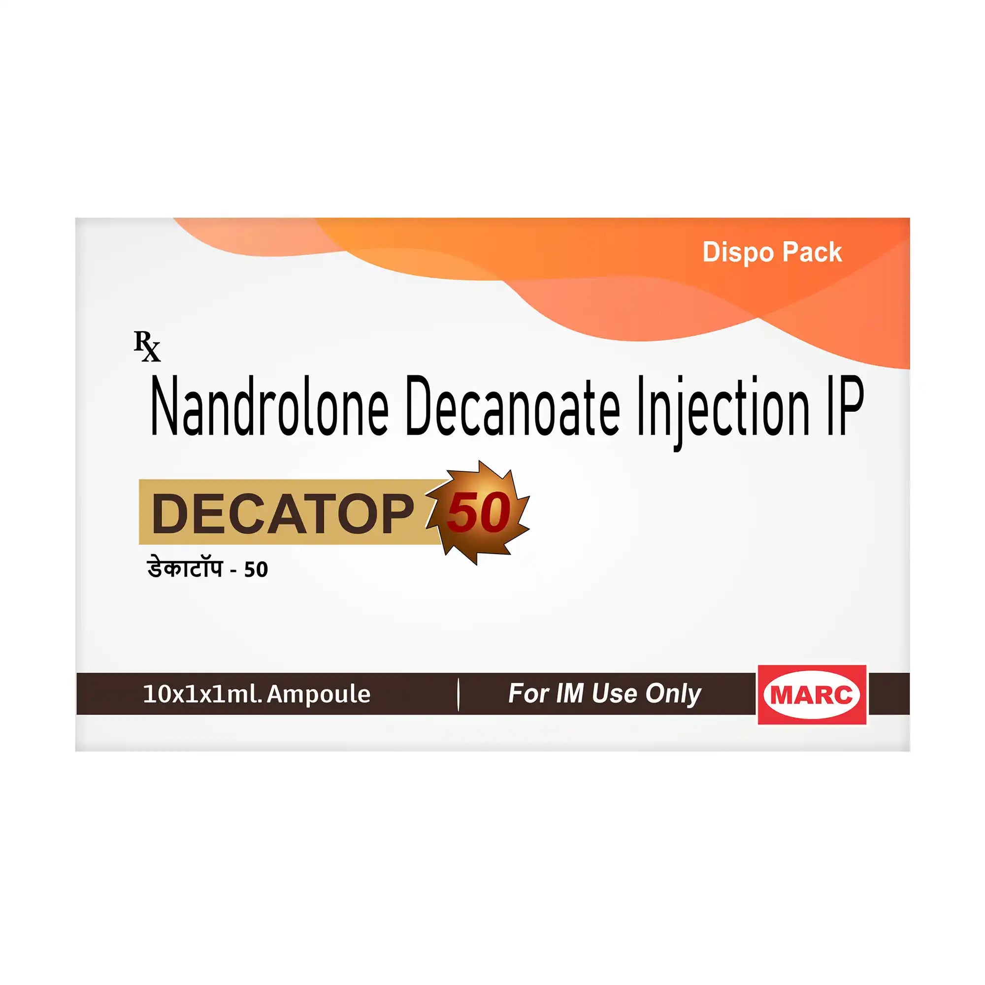 Decatop-50 Tramadol 50mg Injection – Fast Injectable Pain Relief for Moderate to Severe Pain