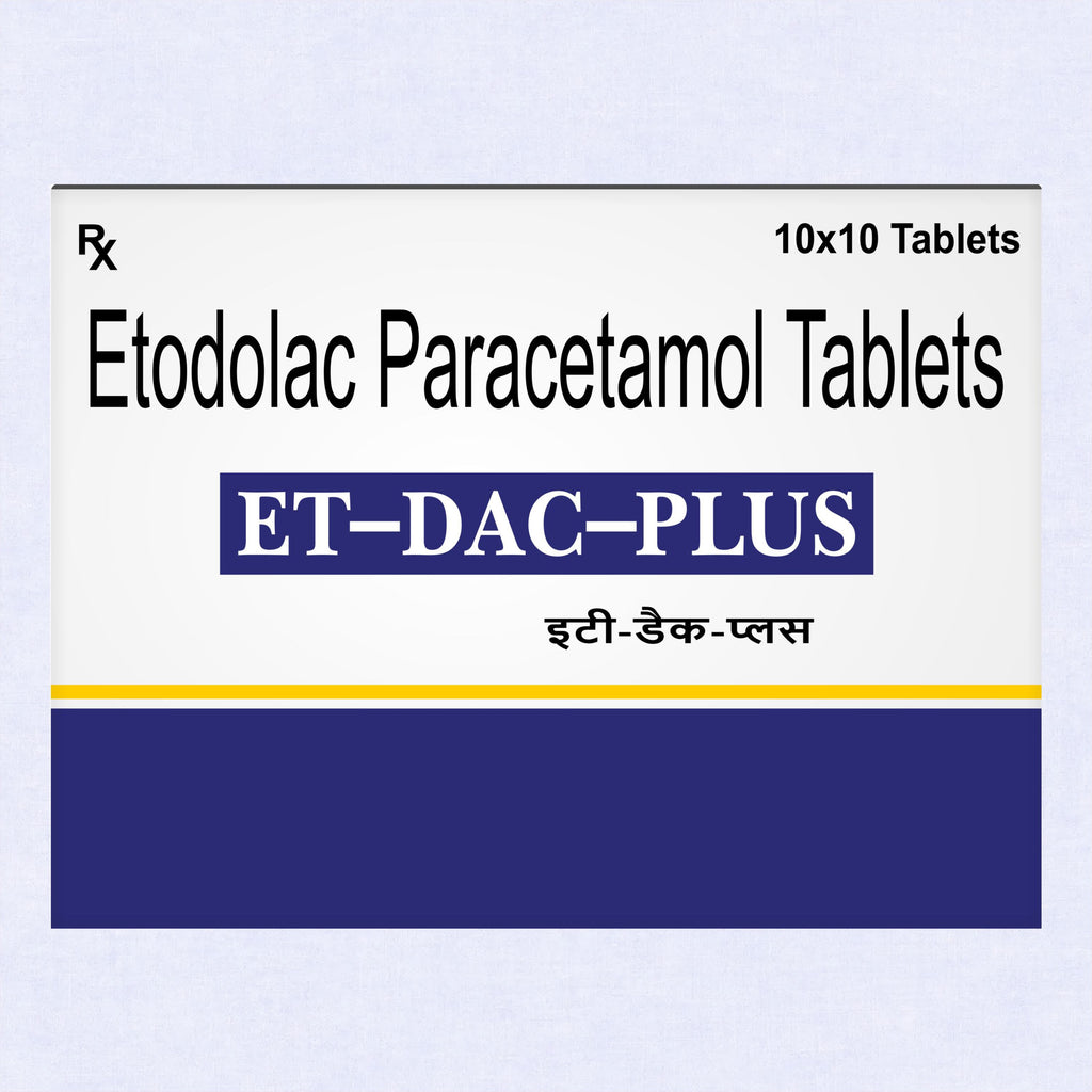 ET-DAC Plus Etoricoxib & Diacerein Tablet – Osteoarthritis & Chronic Joint Pain Relief