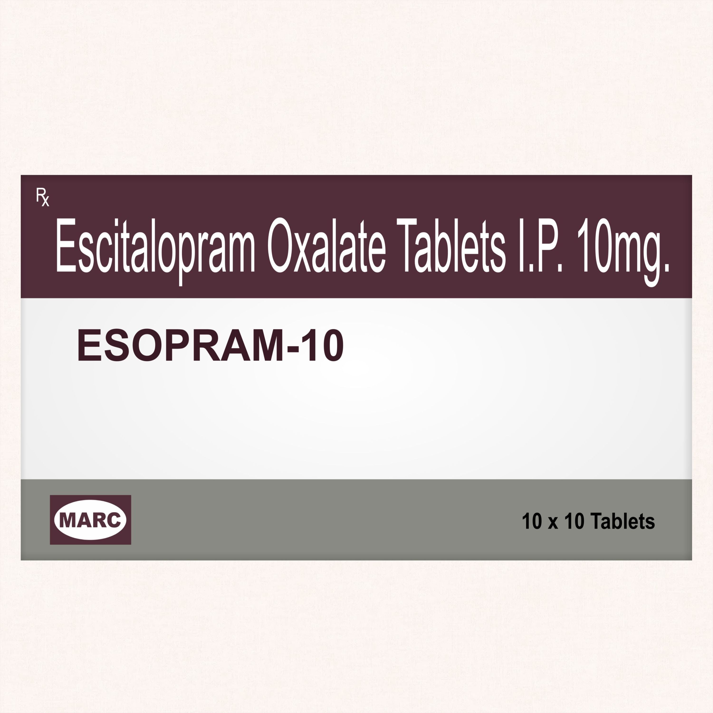 Esopram 10 Tablets – Calm Mind & Balanced Mood