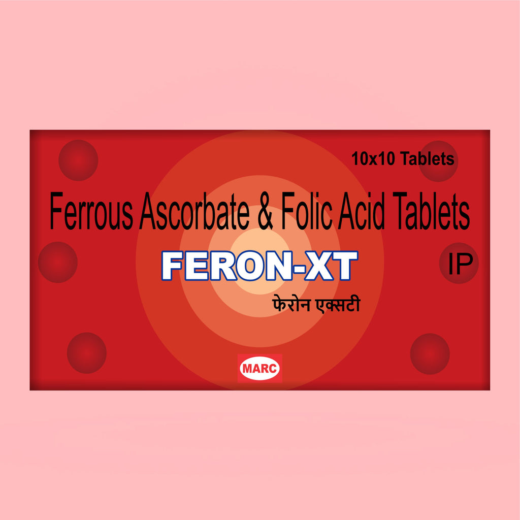 Feron XT Tablet – Advanced Iron & Folic Acid Supplement