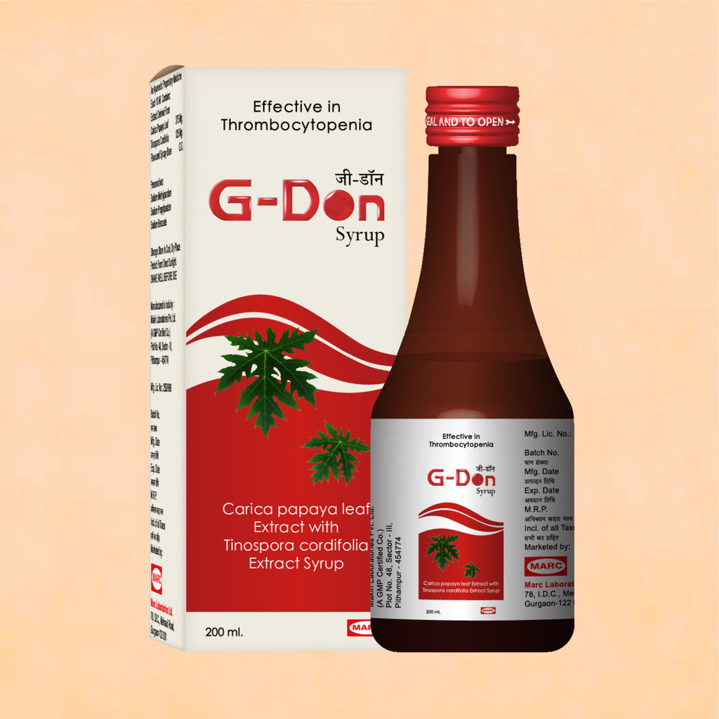 Marc G Don Syrup – Natural Platelet Booster & Immunity Enhancer