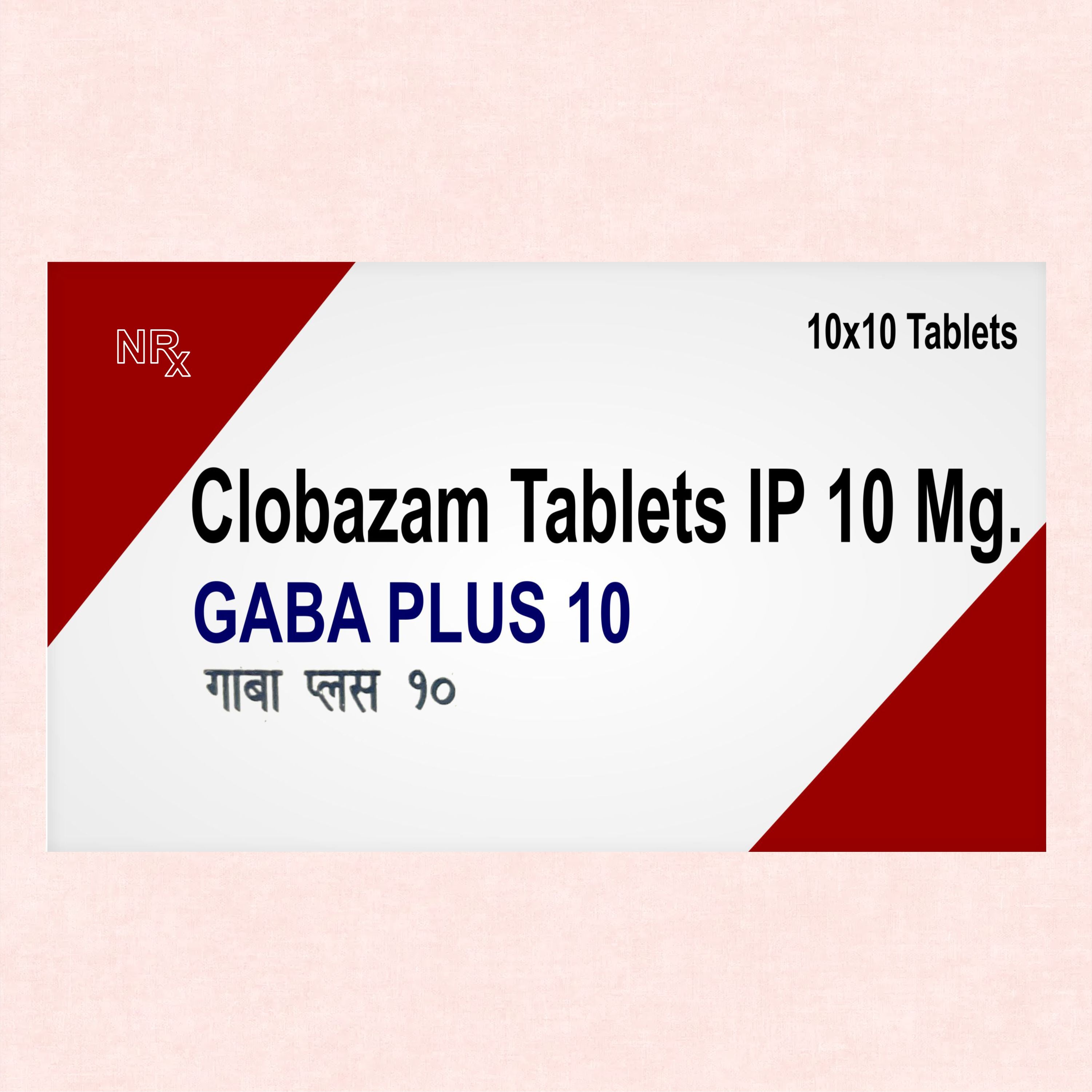 GABA Plus 10 Gabapentin 100mg & Nortriptyline 10mg Tablet – Nerve Pain & Neuropathy Relief