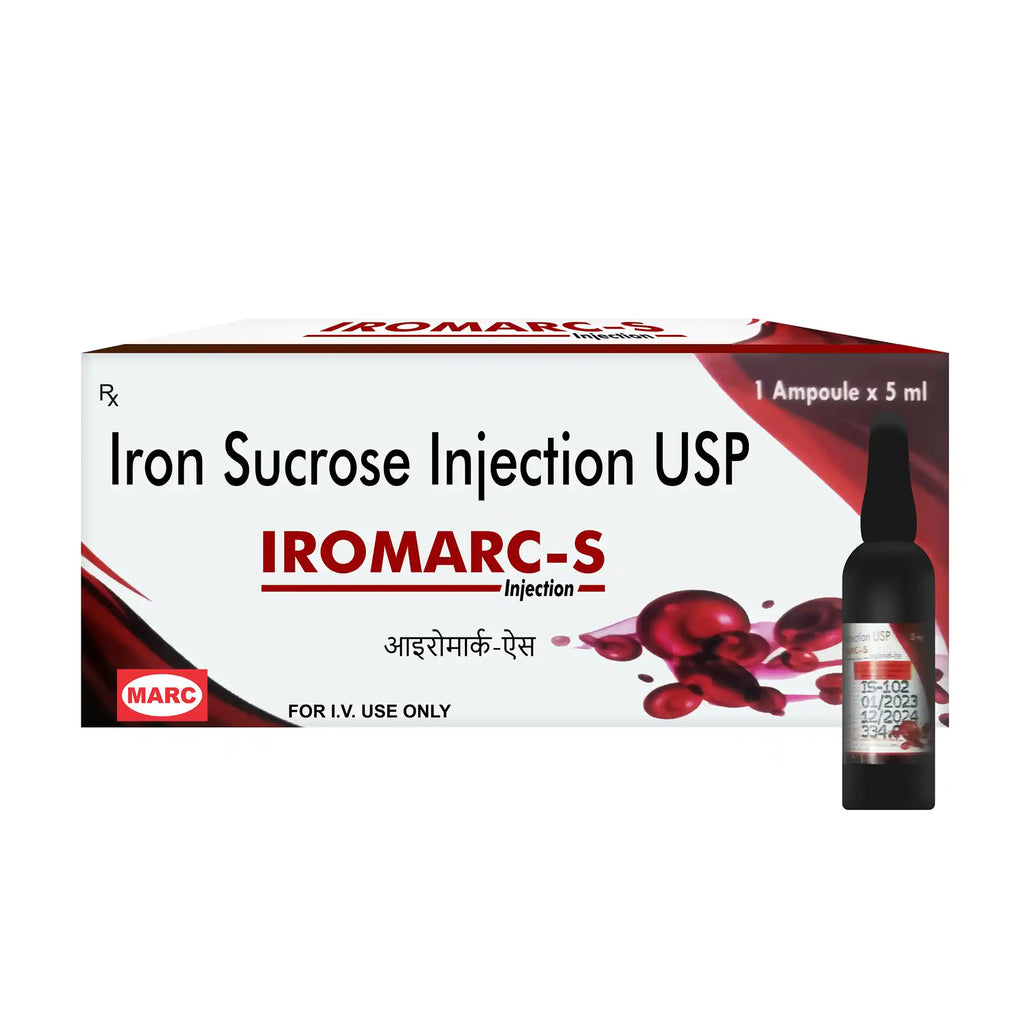 Iromarc-S Iron Sorbitol Injection – Injectable Iron for Anaemia & Iron Deficiency
