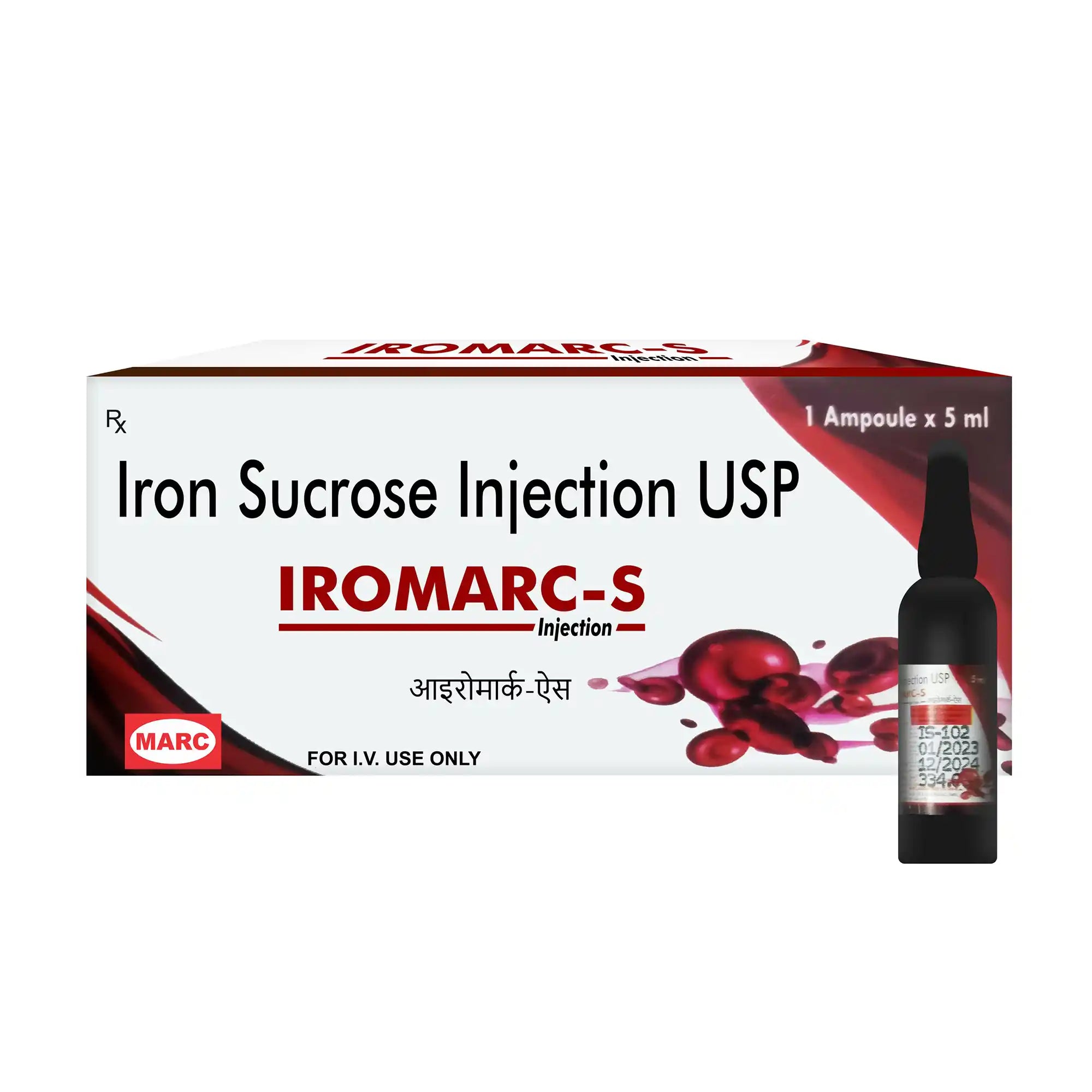 Iromarc-S Iron Sorbitol Injection – Injectable Iron for Anaemia & Iron Deficiency