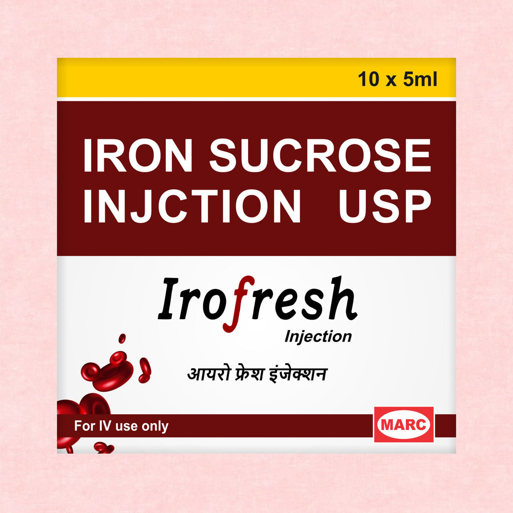 Ironfresh Injection – Trusted Solution for Iron Deficiency Anemia