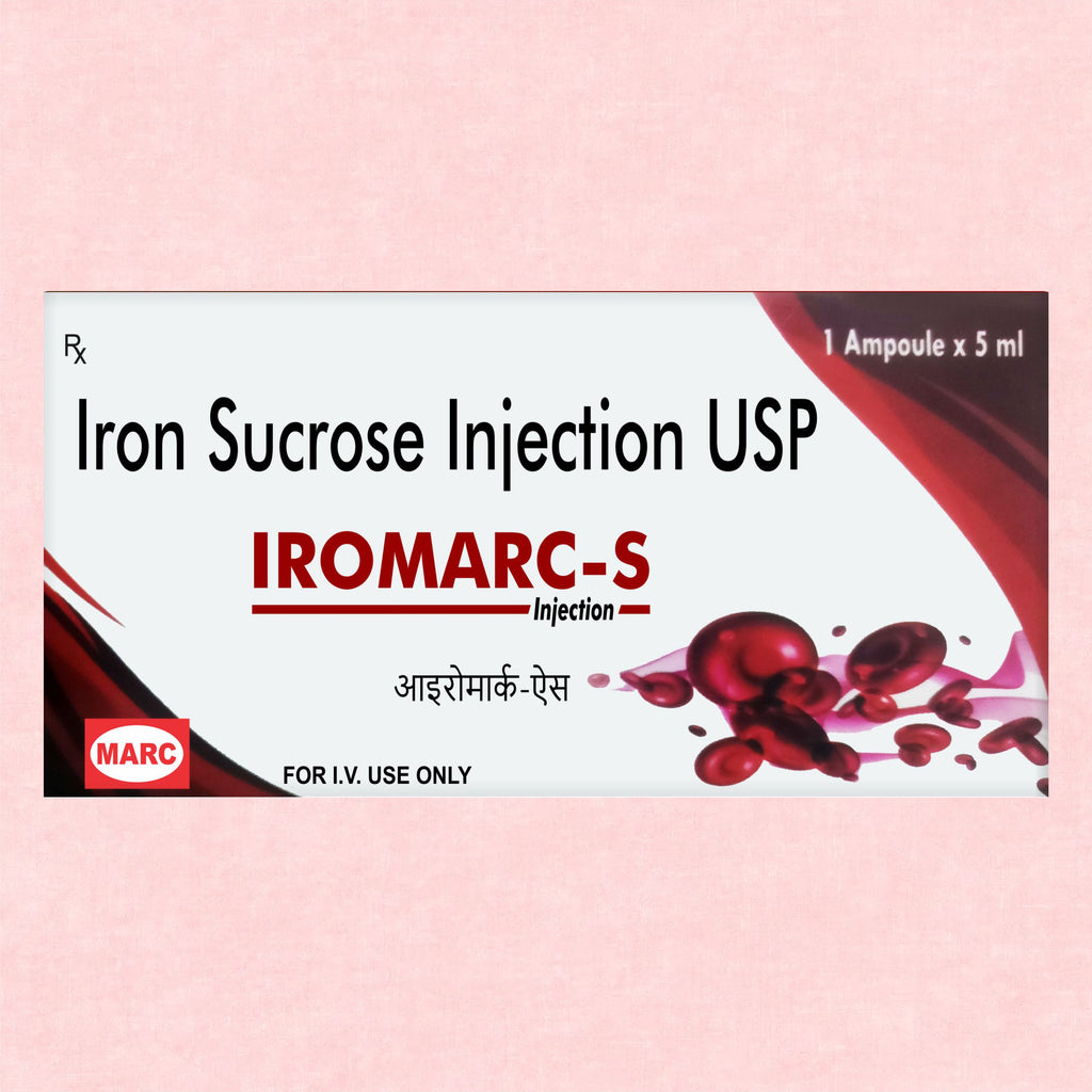 Iromarc S Injection – Trusted Iron Support for Anemia Management