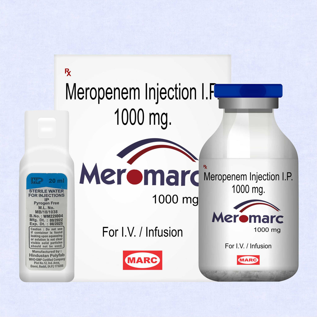 Meromarc Meropenem Injection – ICU-Grade Carbapenem Antibiotic for Drug-Resistant Infections