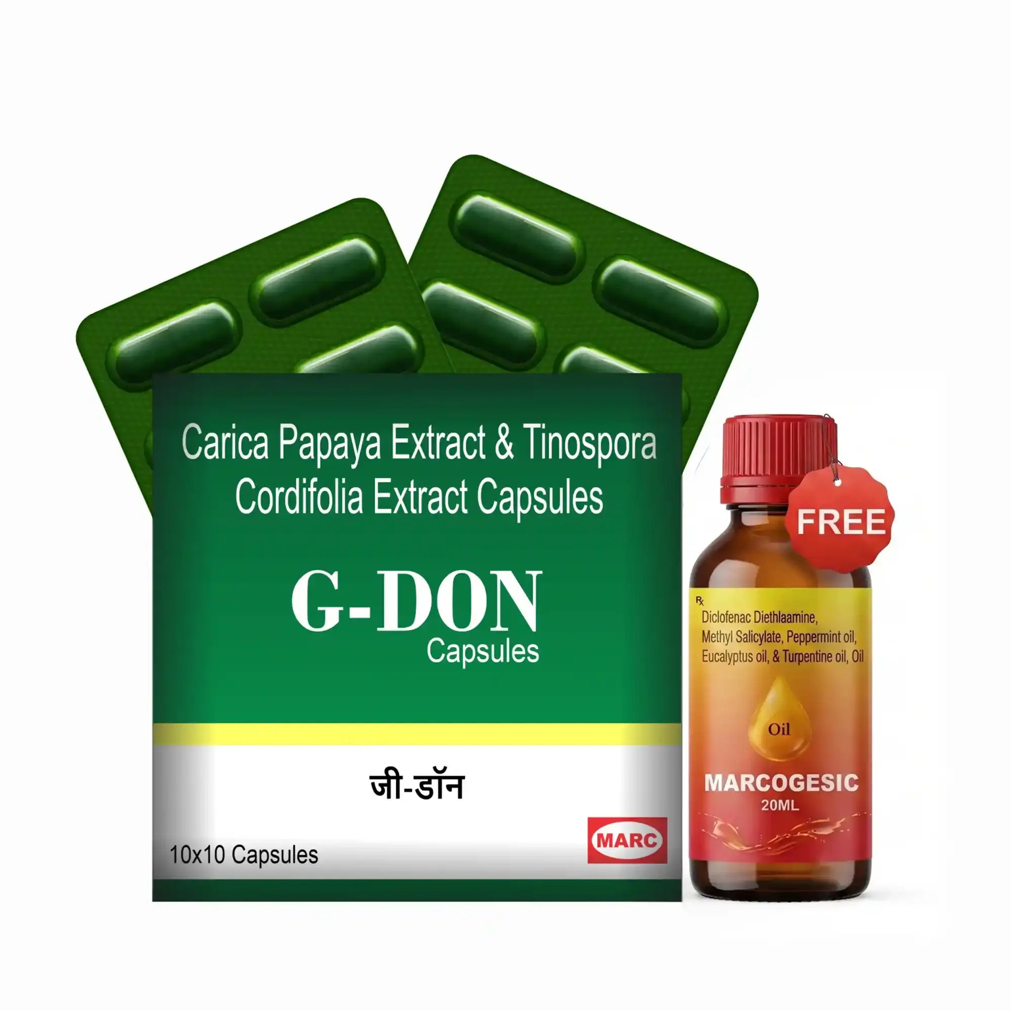 G-Don Capsule – Ayurvedic Platelet Booster Capsule for Dengue