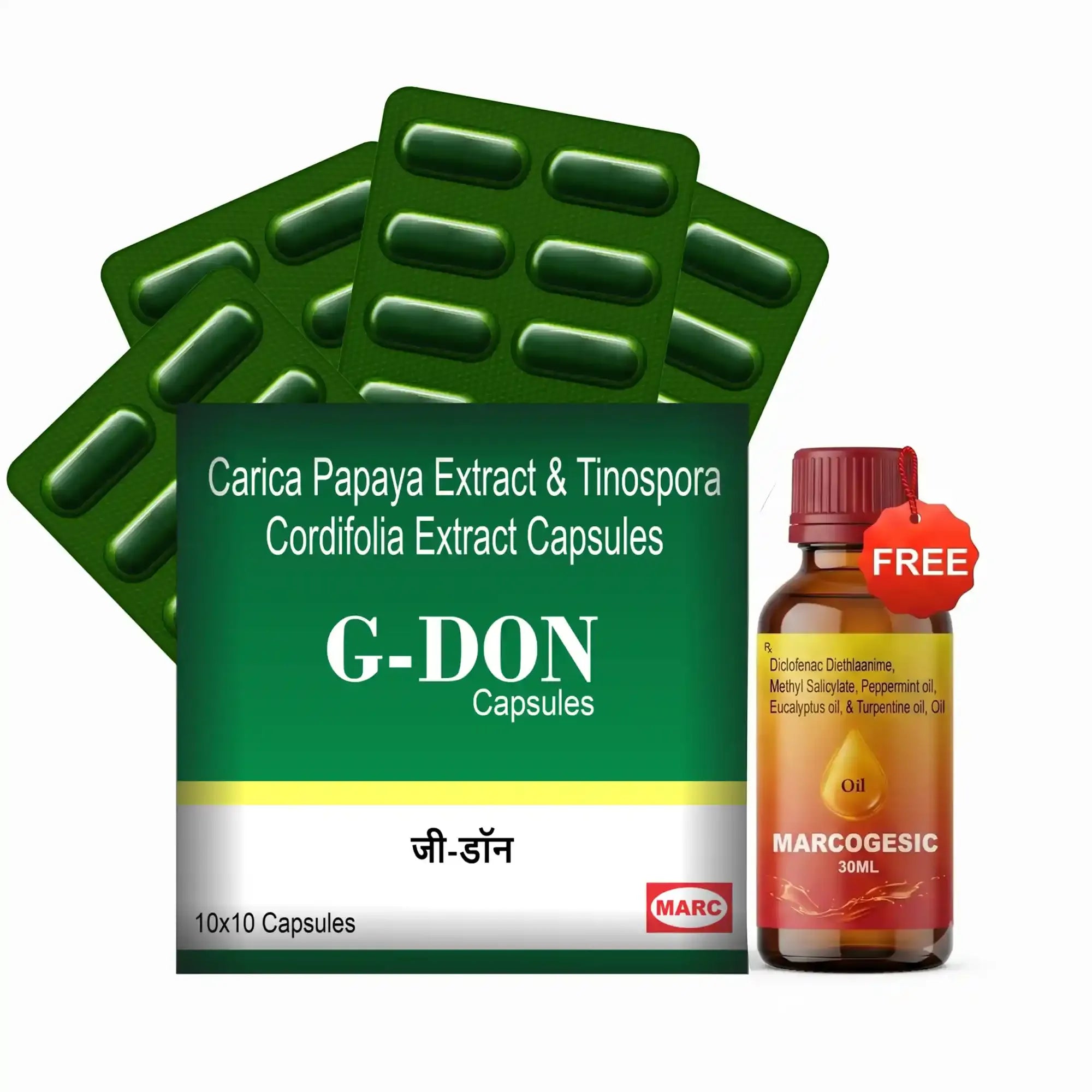 G-Don Capsule – Ayurvedic Platelet Booster Capsule for Dengue