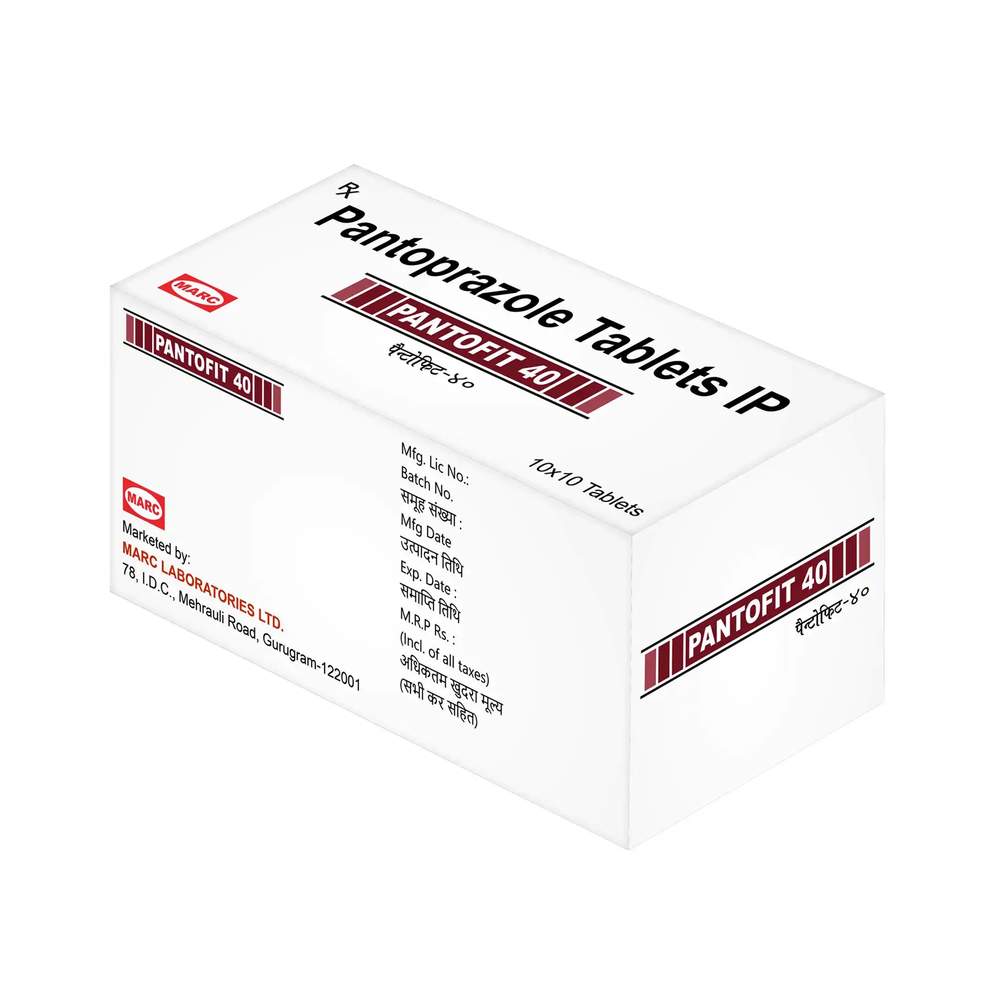 Pantofit-40 Pantoprazole 40mg Tablet – Acidity, GERD & Stomach Ulcer Relief