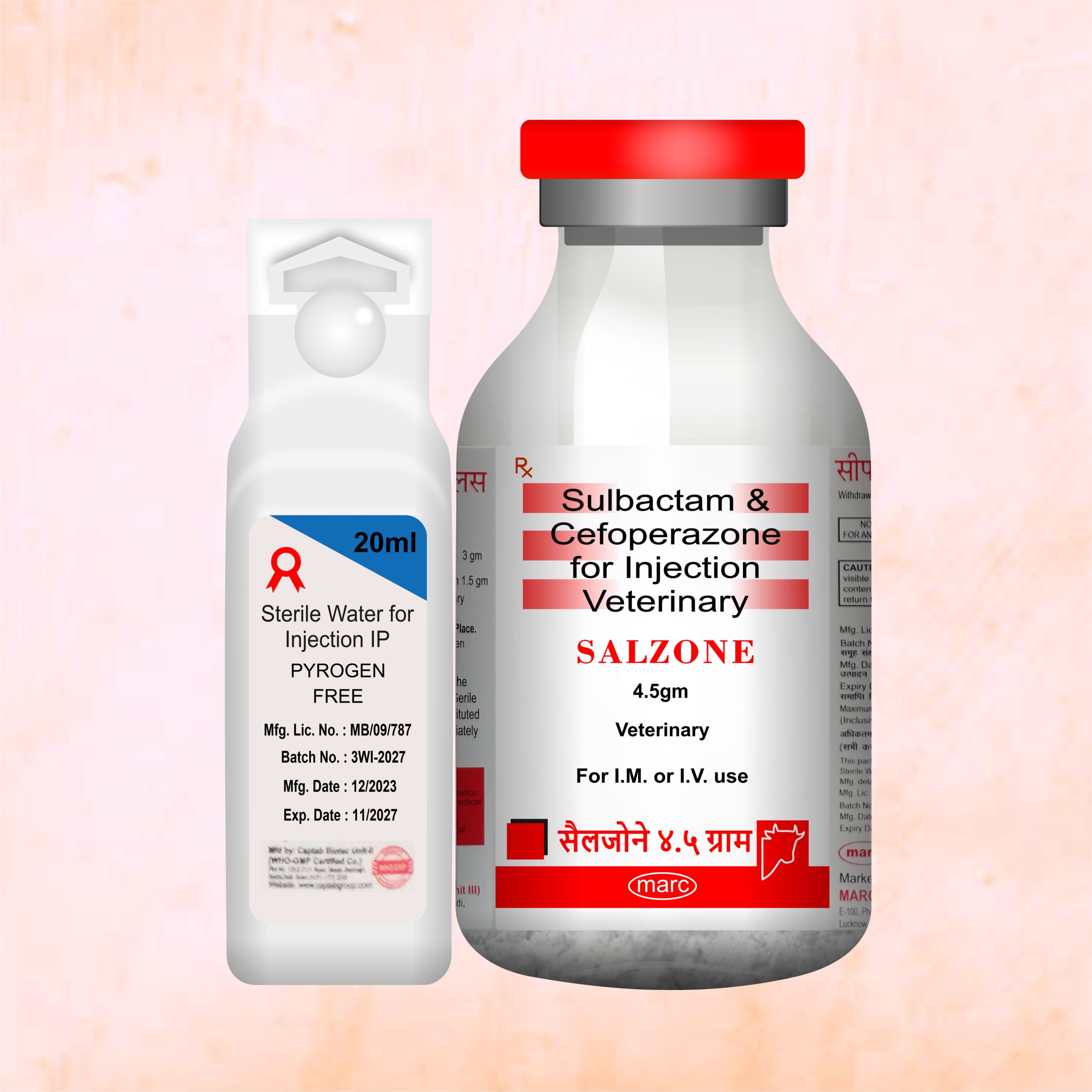 Salzone Injection 4.5GM – Cefoperazone + Sulbactam Injectable Antibiotic