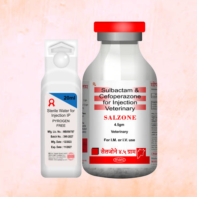 Salzone Injection 4.5GM – Cefoperazone + Sulbactam Injectable Antibiotic
