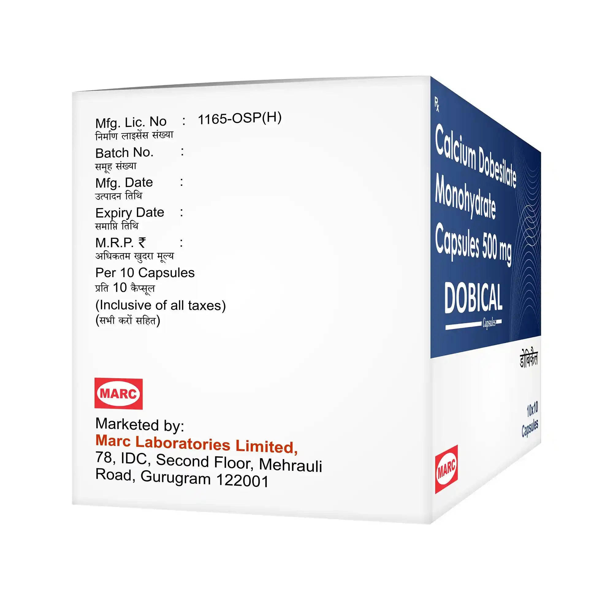 Dobical Calcium Dobesilate Tablet – Vascular Health, Diabetic Retinopathy & Venous Insufficiency