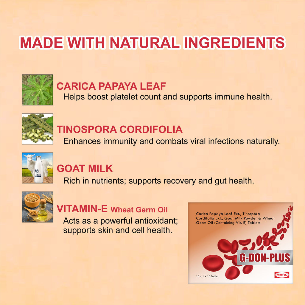 Marc G DON Plus – Complete Wellness Support for Immunity, Recovery & Vitality