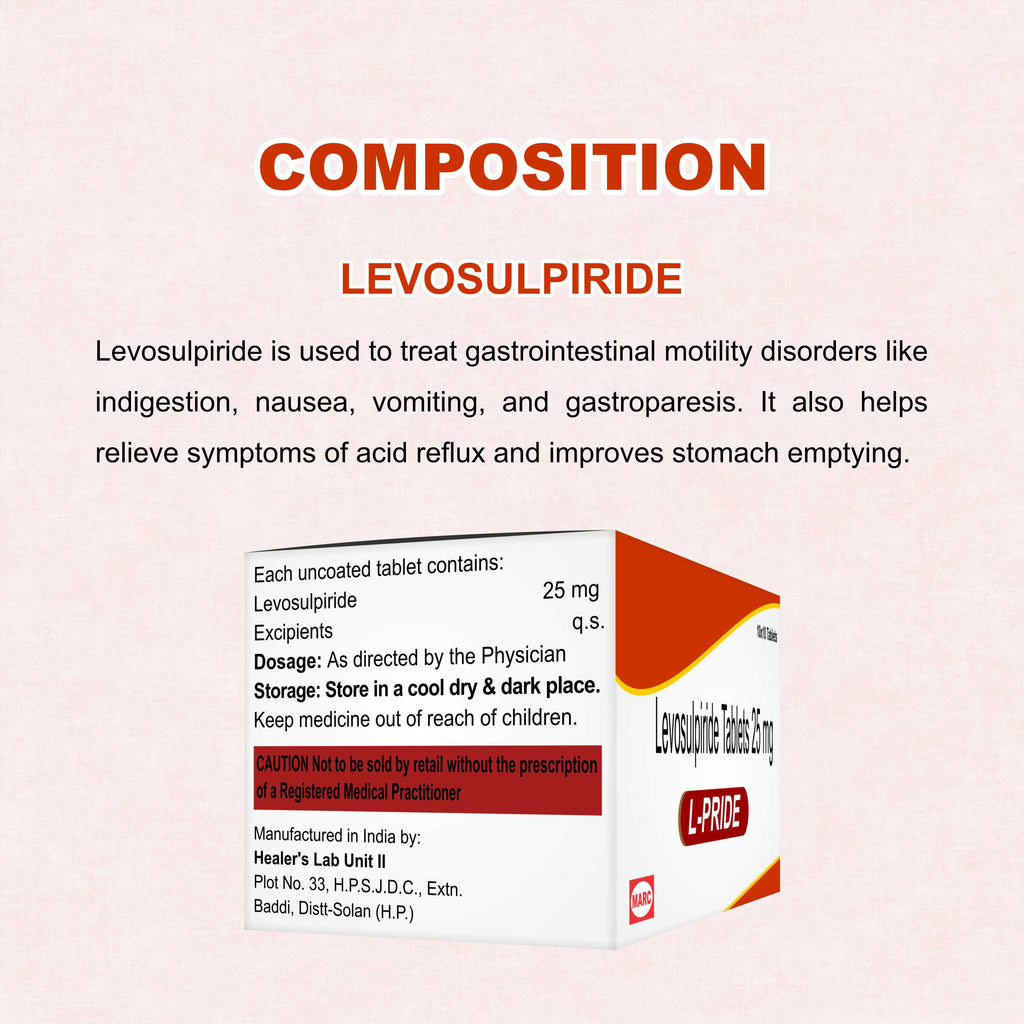 L Pride Tablets – Empowering Digestive & Mental Health (Pack of 3 Strip)
