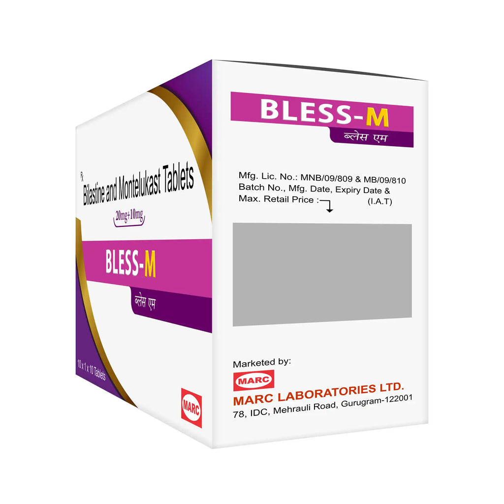 Bless-M Betahistine & Melatonin Tablet – Vertigo, Tinnitus & Sleep Disorder Relief