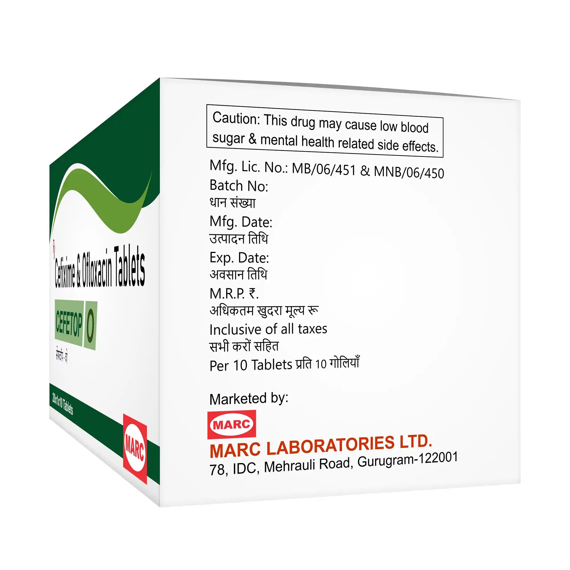 Cefetop-O  Cefixime & Ofloxacin Tablet – Dual Antibiotic for UTI, Throat & Respiratory Infections